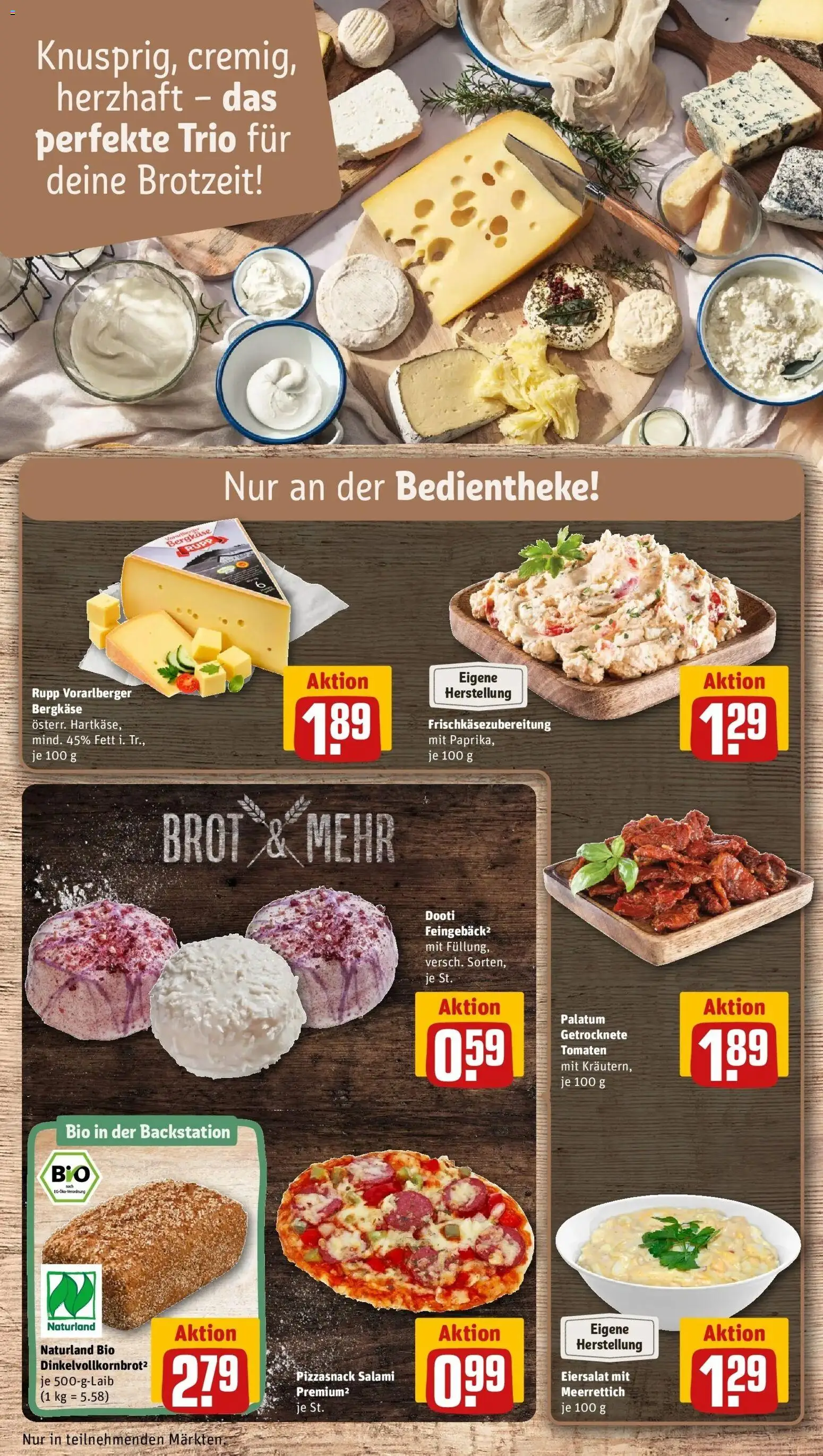 Rewe Prospekt Allendorf / Battenfeld	 – gültig ab 09.03.2026 | Seite: 11 | Produkte: Tomaten, Paprika, Brot, Salami