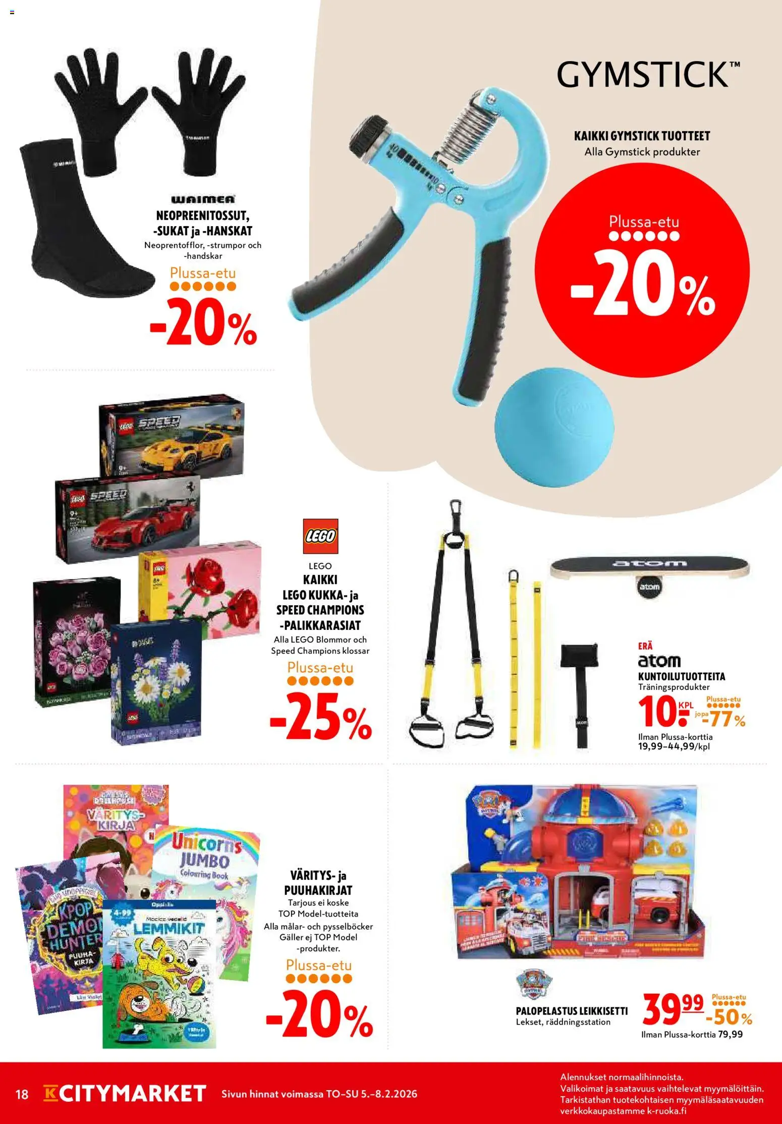 K-Citymarket tarjoukset – voimassa 05.02.2026 alkaen | Sivu: 18