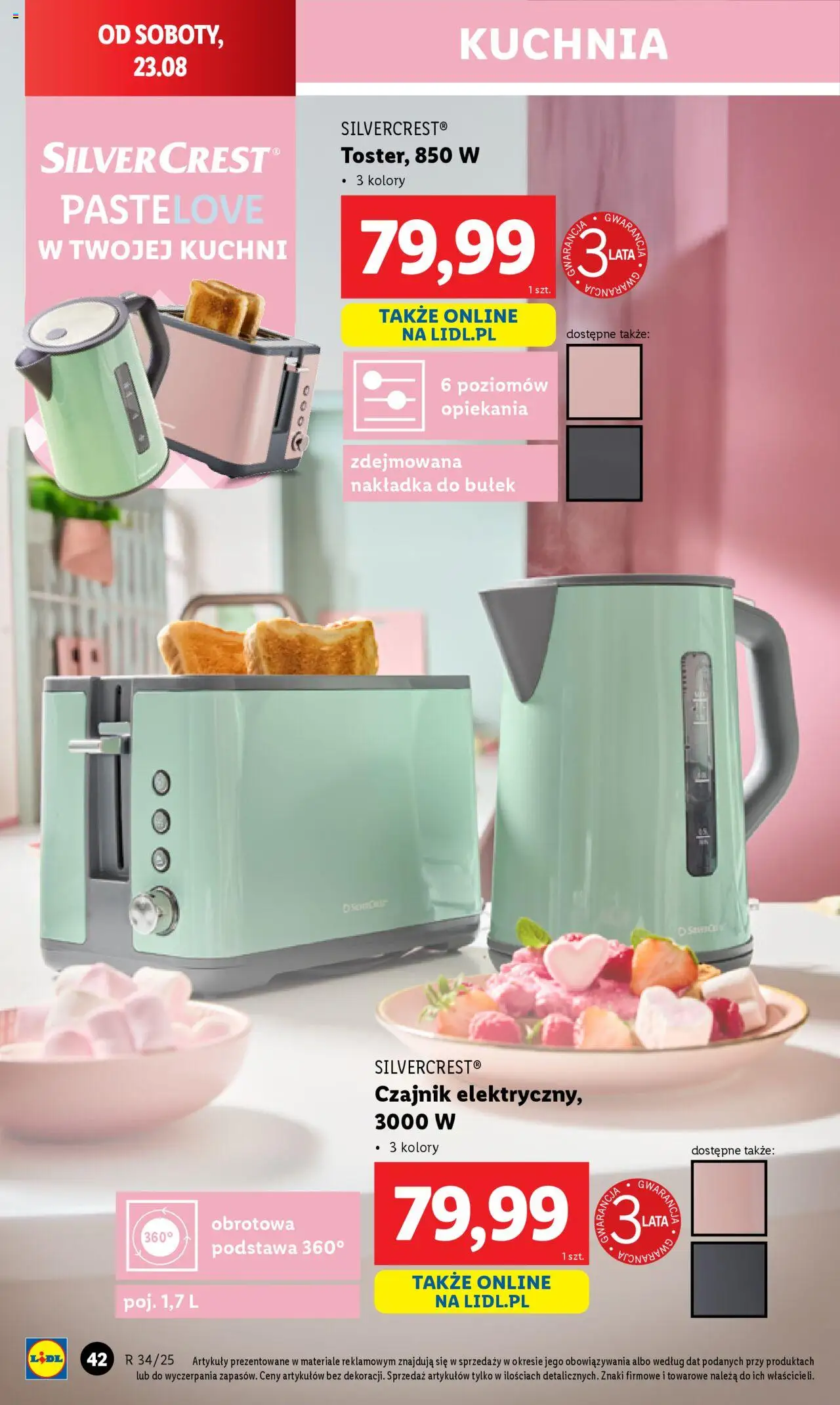 Lidl Katalog od 18.08.2025 | Strona: 44 | Produkty: Czajnik