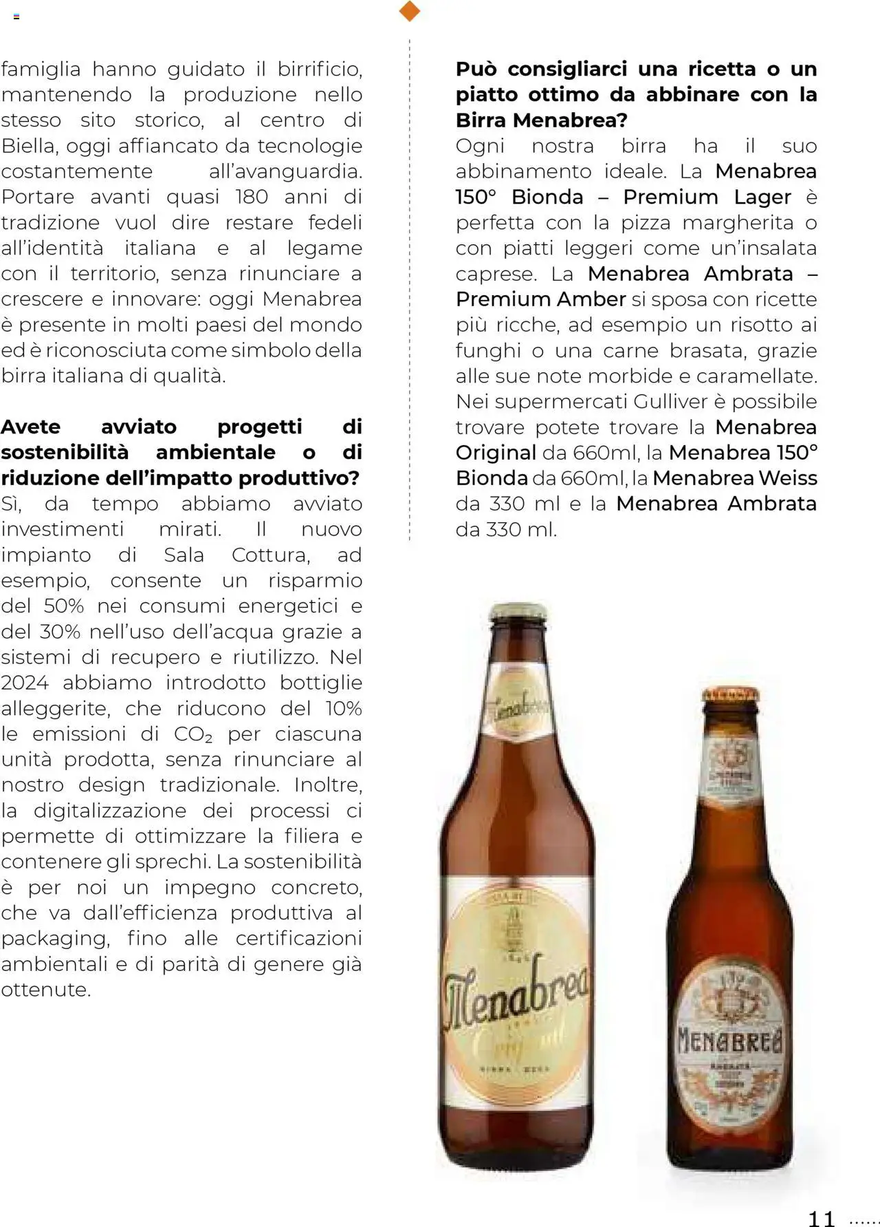 Volantino Gulliver del 01.10.2025 | Pagina: 11 | Prodotti: Pizza, Birra, Funghi, Piatto