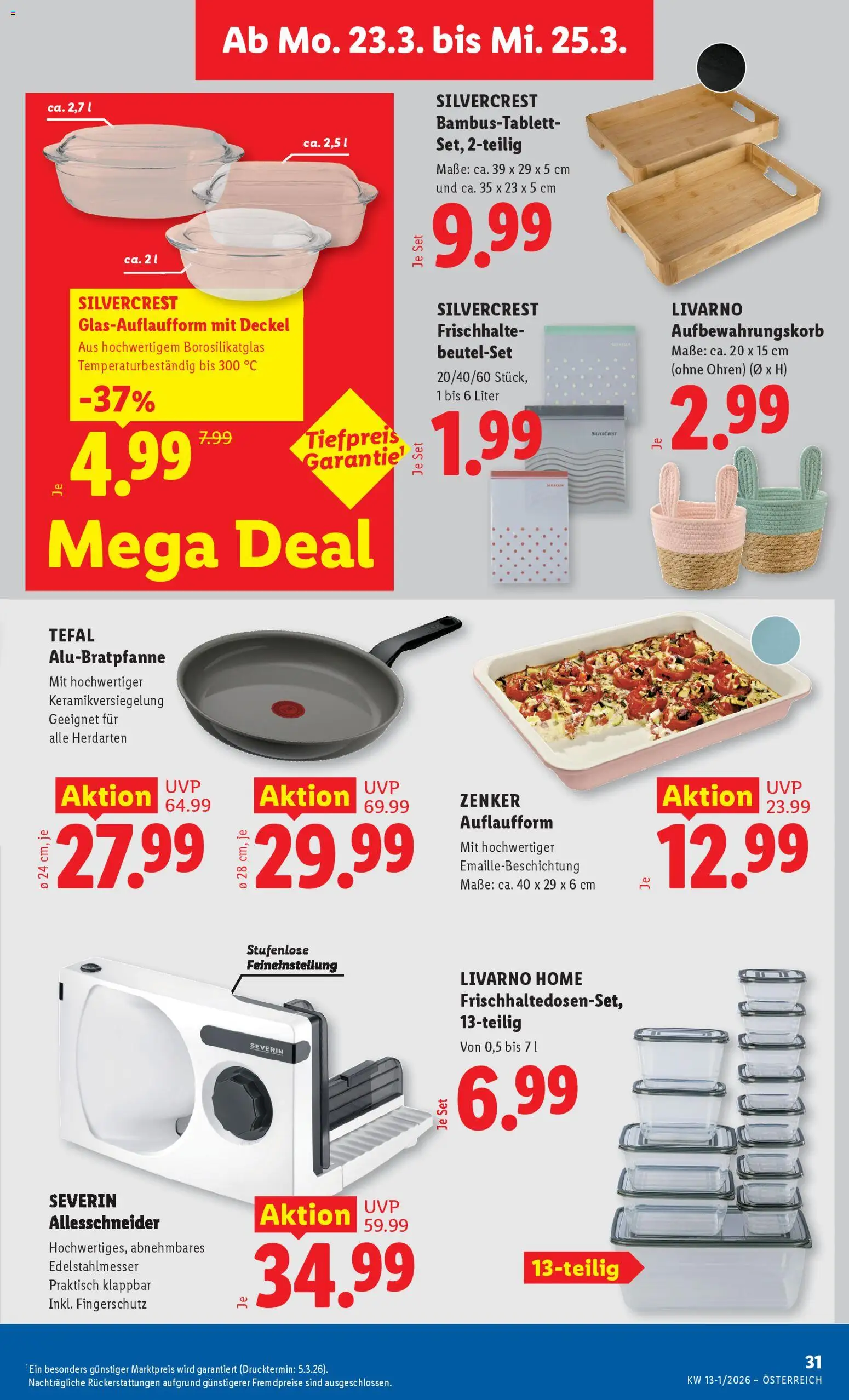 Lidl Flugblatt - Dornbirn, Feldkirch, Graz gültig ab 19.03.2026 | Seite: 34