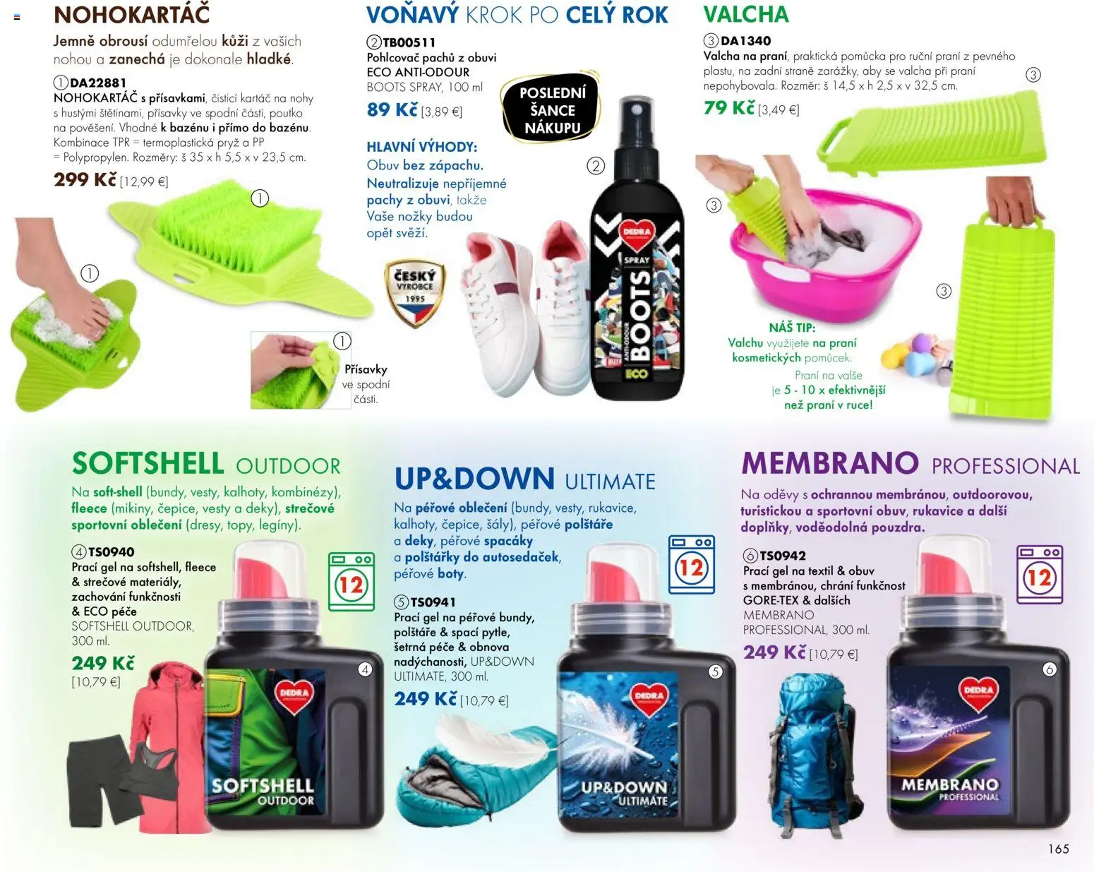 Nové Dedra akcie – leták je platný od 24.04.2026 | Strana: 65 | Produkty: Rukavice