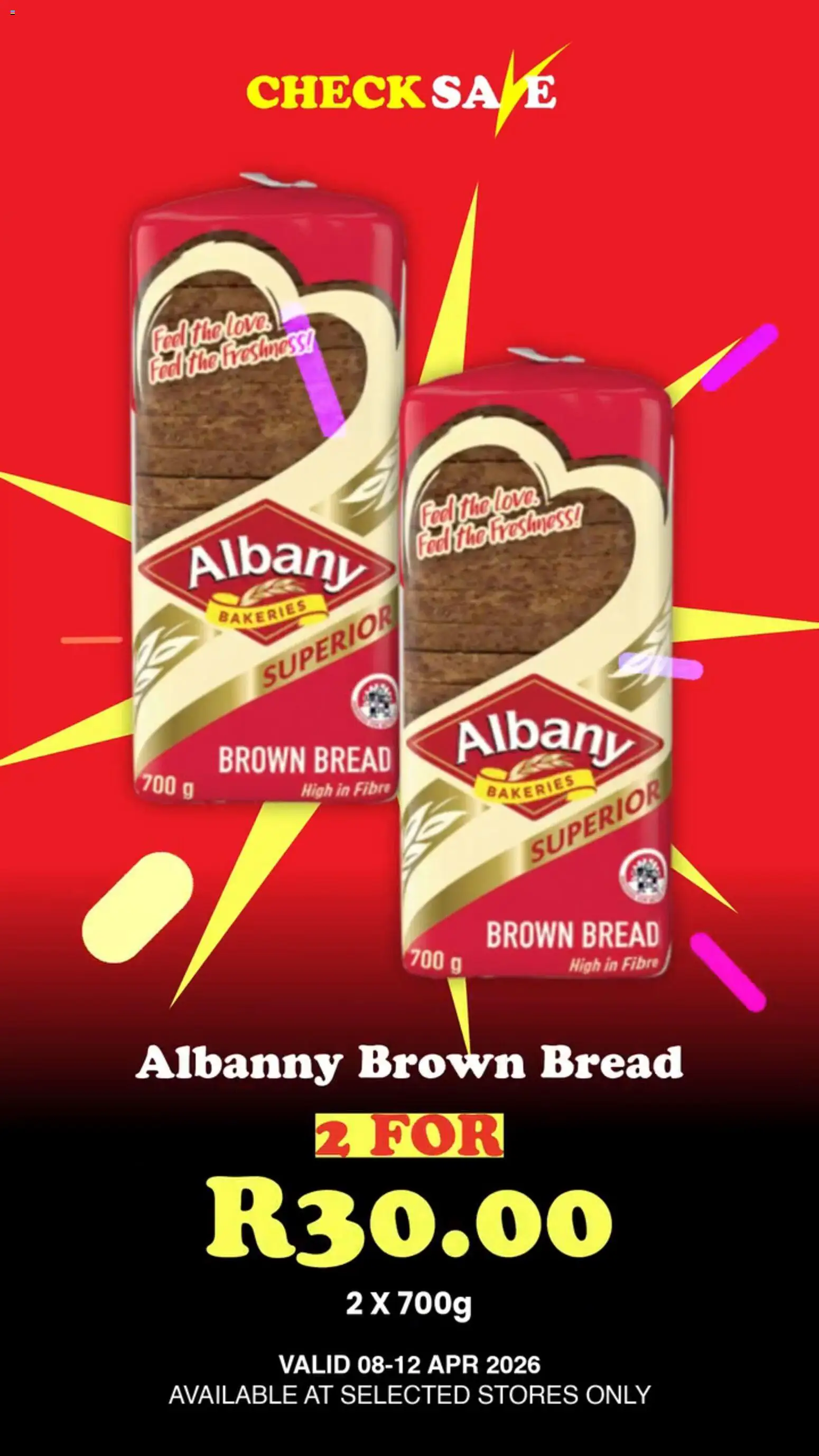 New Check Save catalogue – valid from 08.04.2026 | Page: 7 | Products: Bread