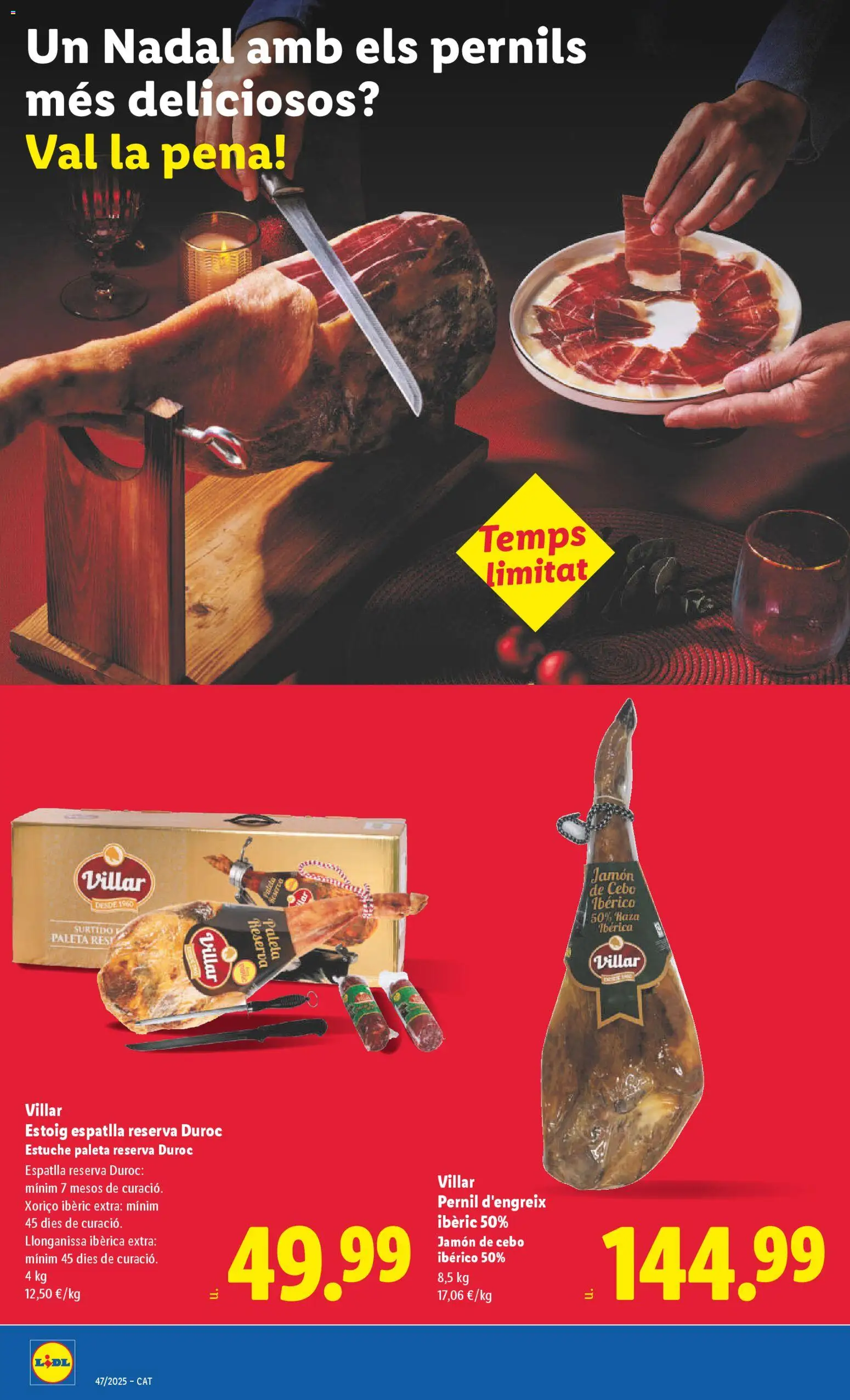 Lidl folleto │ válido desde el 17.11.2025 | Página: 38 | Productos: Jamón