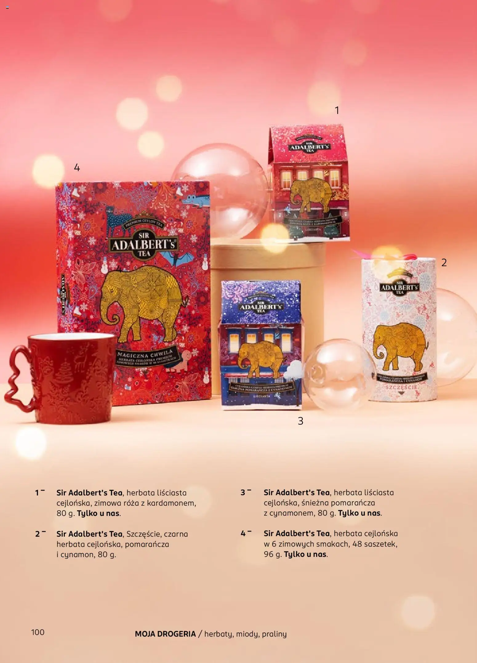 Rossmann Gazetka - Magazyn Moja Drogeria od 15.11.2025 | Strona: 102 | Produkty: Drogeria, Herbata liściasta, Praliny, Herbata
