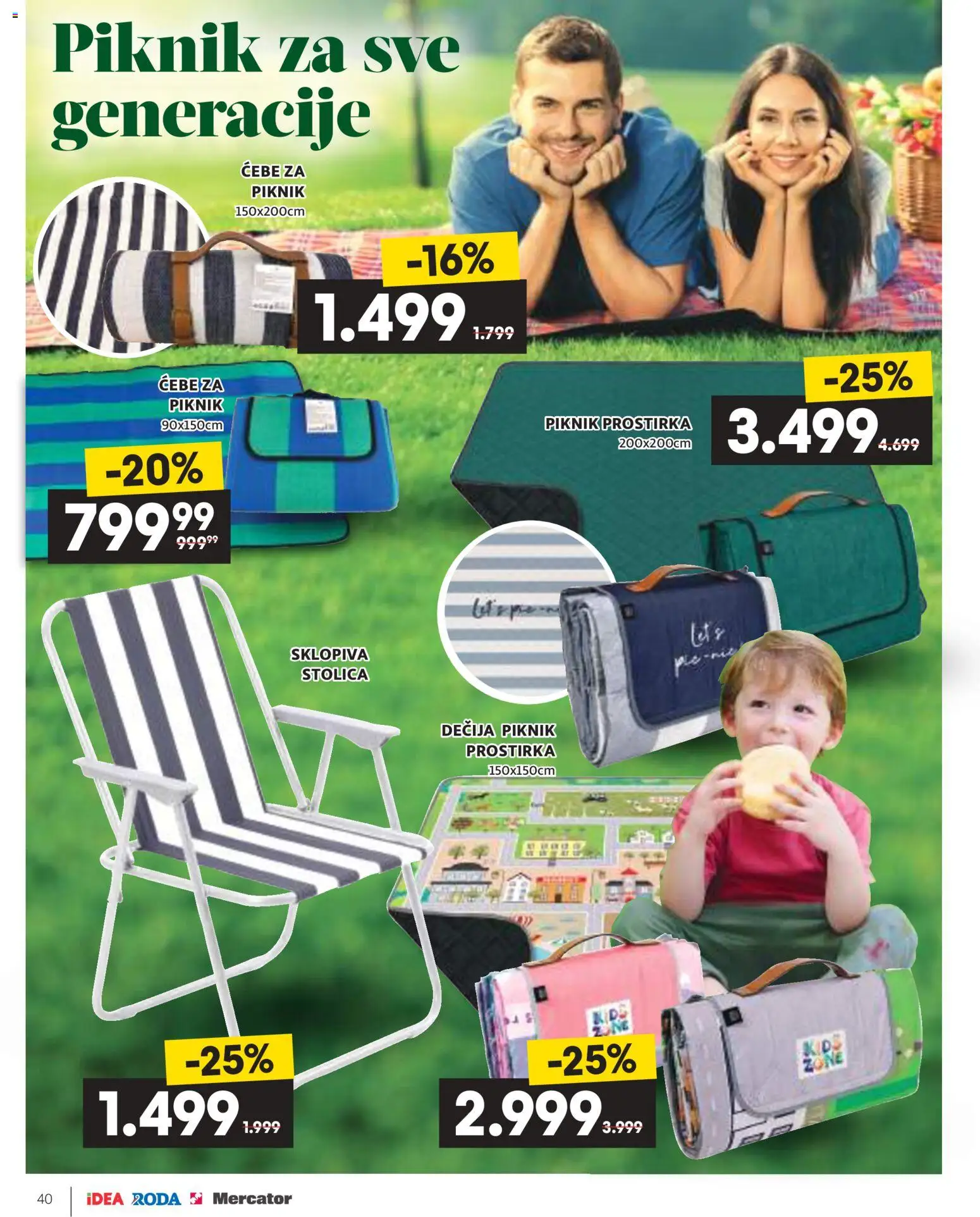 Idea katalog - važi od 09.04.2026 | Strana: 40 | Proizvode: Ćebe, Stolica