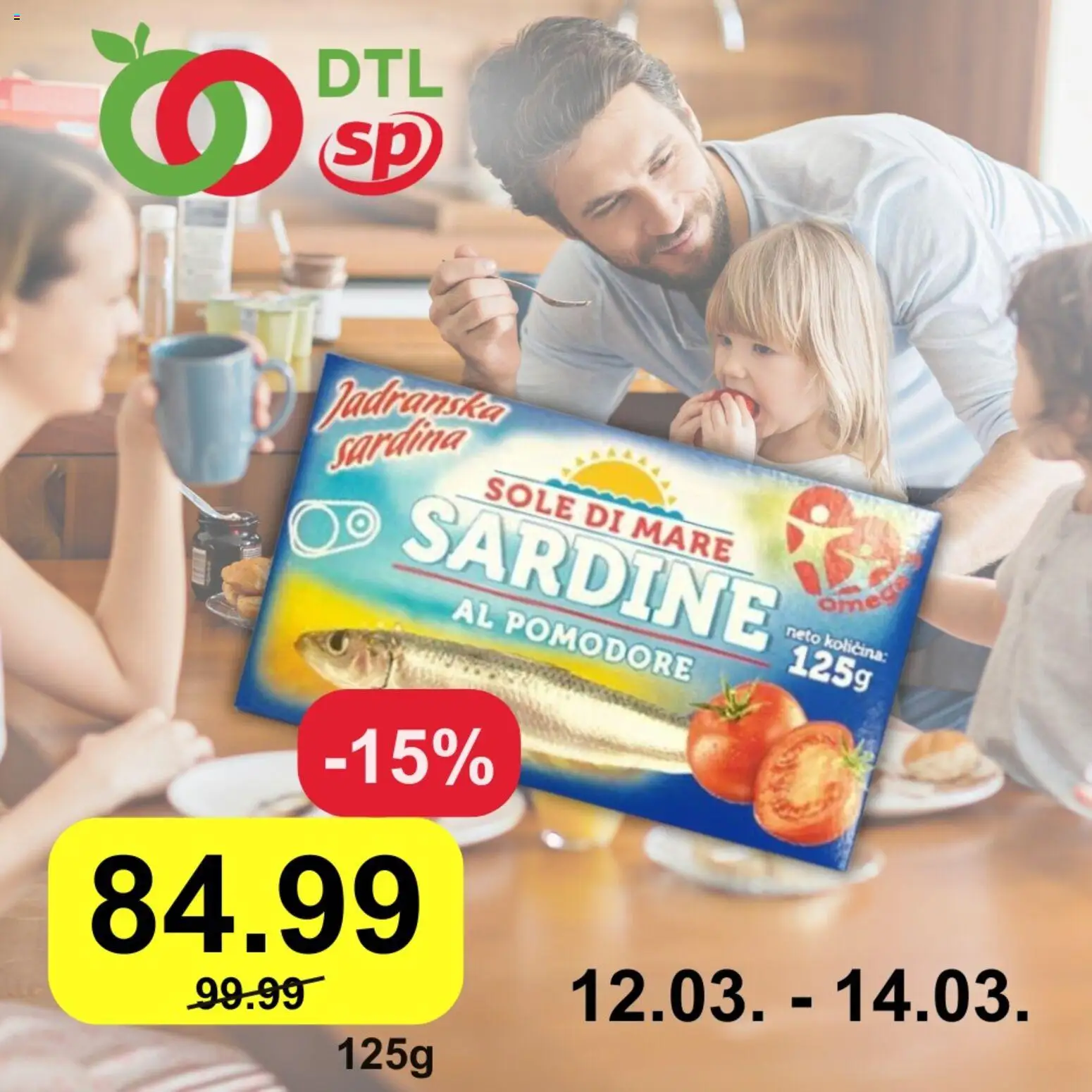 Senta Promet katalog - važi od 12.03.2026 | Strana: 1 | Proizvode: Sardina