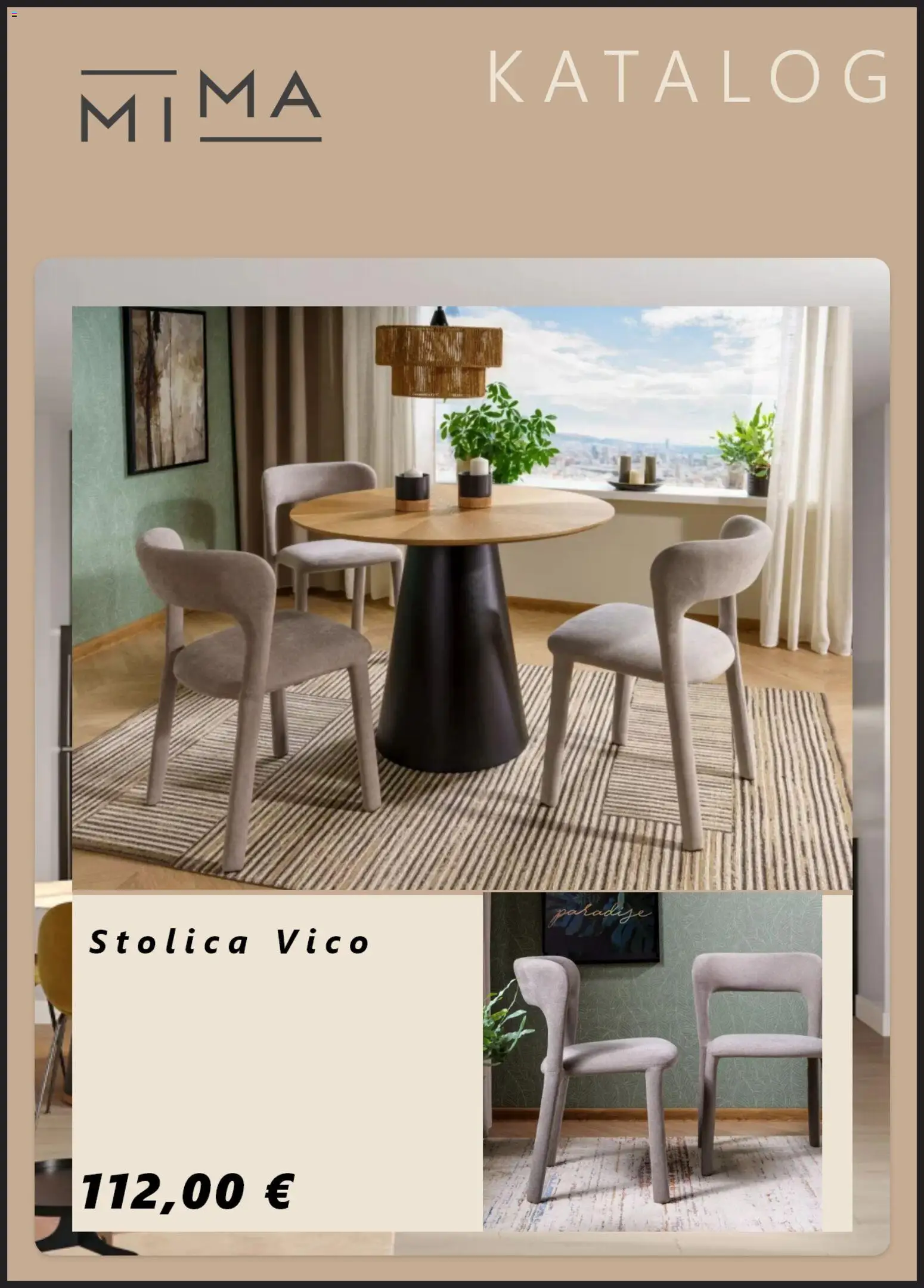 Mima namještaj katalog | vrijedi od 01.12.2025 | Stranica: 6 | Proizvodi: Stolica