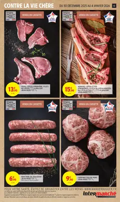 Intermarché - Prévisualisation de CRÉPINETTES DE PORC JEAN ROZÉ, Pork crépinettes. valide à partir de 30.12.2025 | Page: 13
