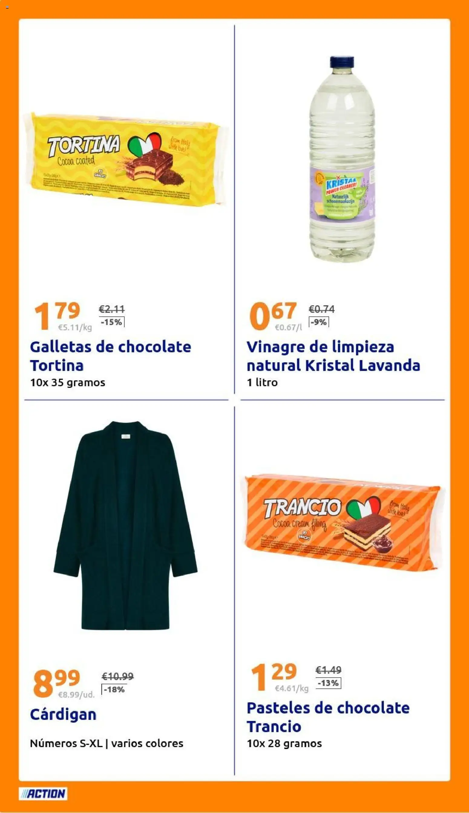 Action - Action ES week 45 2025 │ válido desde el 05.11.2025 | Página: 20 | Productos: Chocolate, Galletas, Δεξαμενή