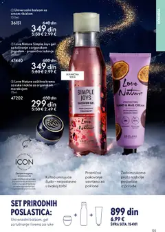 Oriflame Black Friday - pregled Oriflame kataloga - važi od 19.11.2025 | Strana: 135 | Proizvode: Balzam, Pakovanje, Krema za ruke, Gel za tuširanje