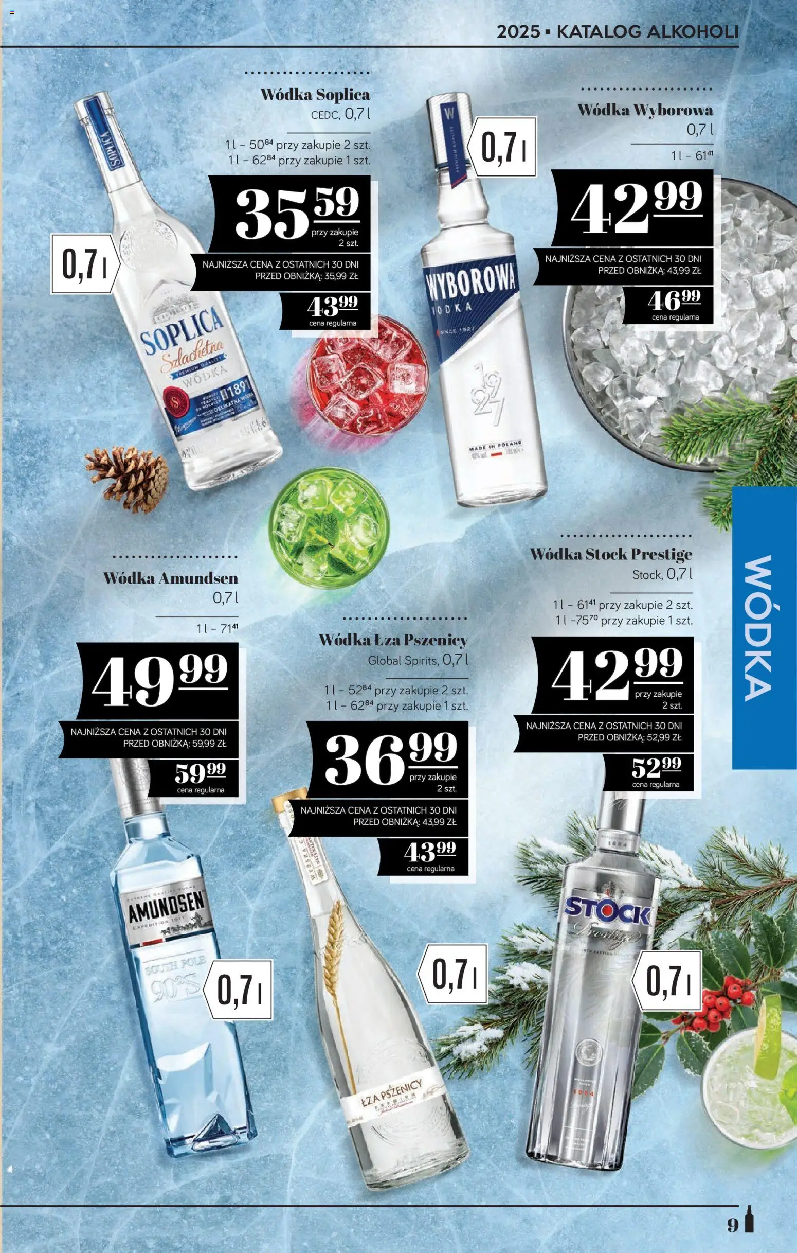 POLOmarket Katalog - Alkoholi od 12.12.2025 | Strona: 9 | Produkty: Wódka Stock, Wódka
