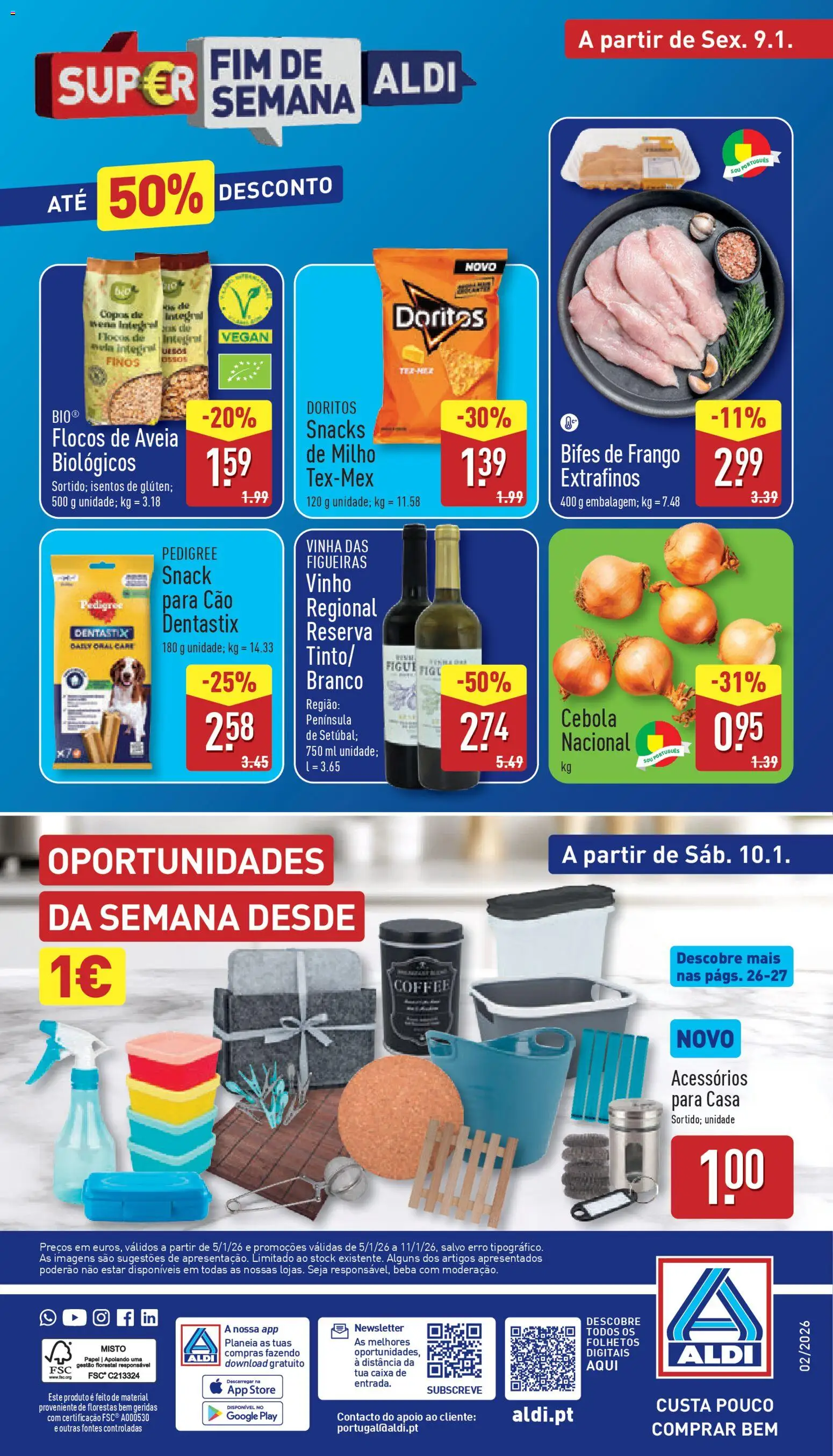 Aldi folheto │ válido de 05.01.2026 | Página: 32 | Produtos: Aveia, Copos, Frango, Flocos