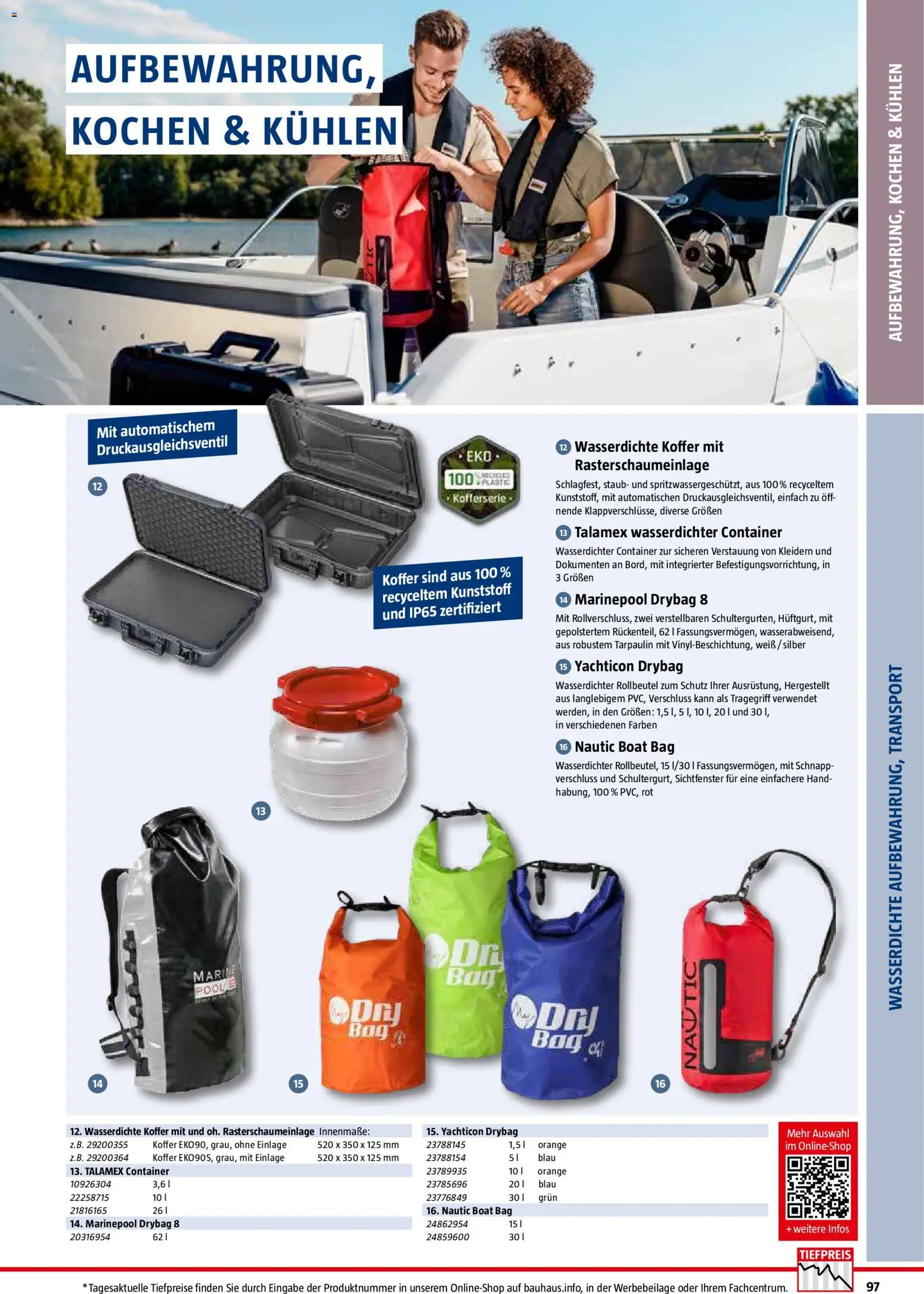 Bauhaus Nautic gültig ab 01.01.2026 | Seite: 97 | Produkte: Koffer