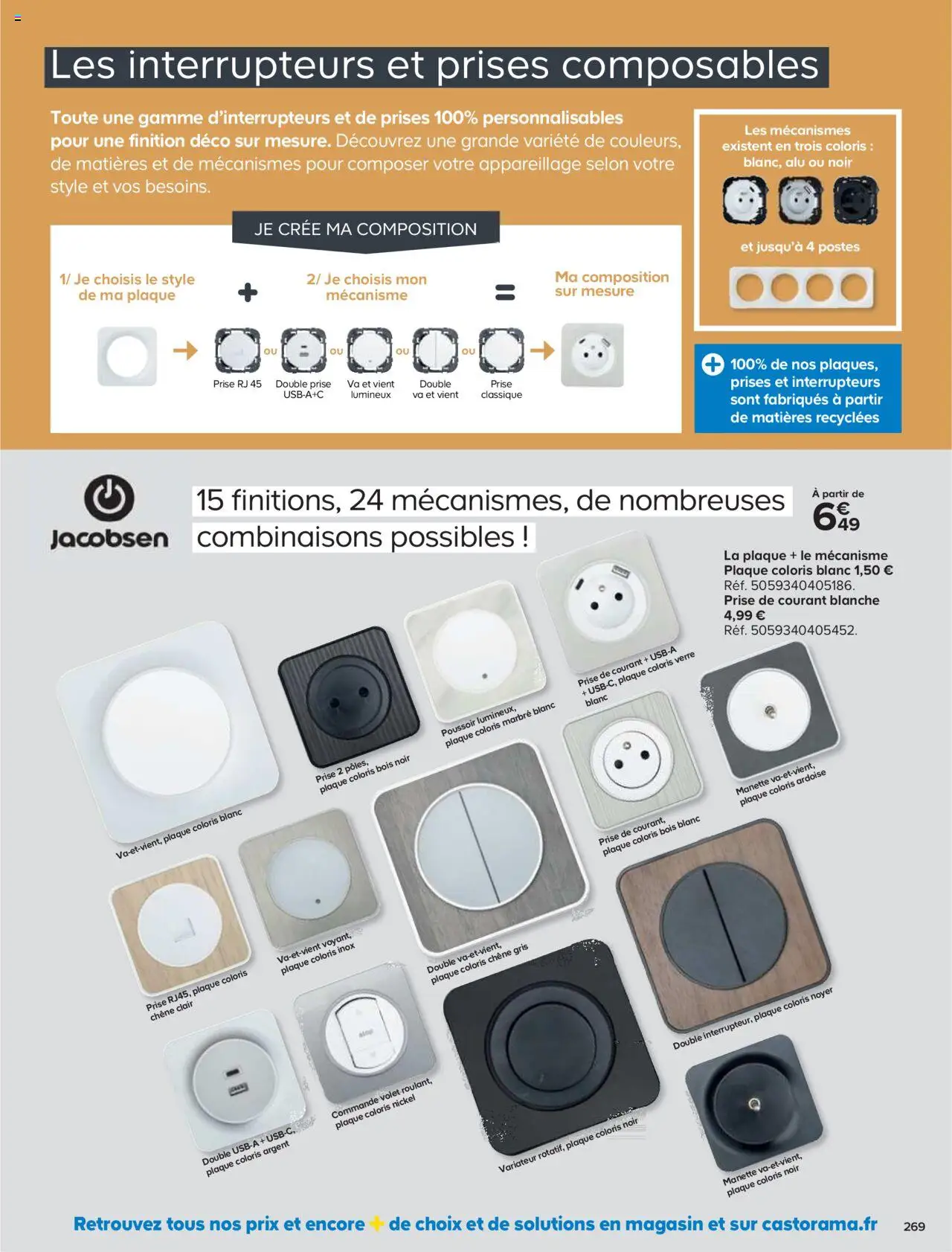 {H1} | Page: 269 | Produits: Prises, Prise