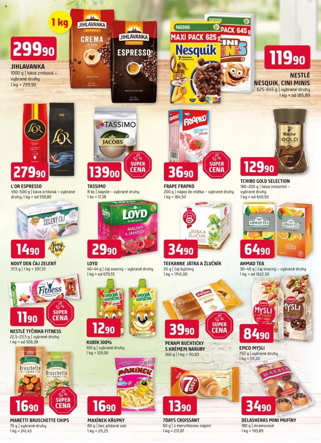Terno leták od 28.05.2025 | Strana: 9 | Produkty: Kapsle, Maliny, Nesquik, Croissant