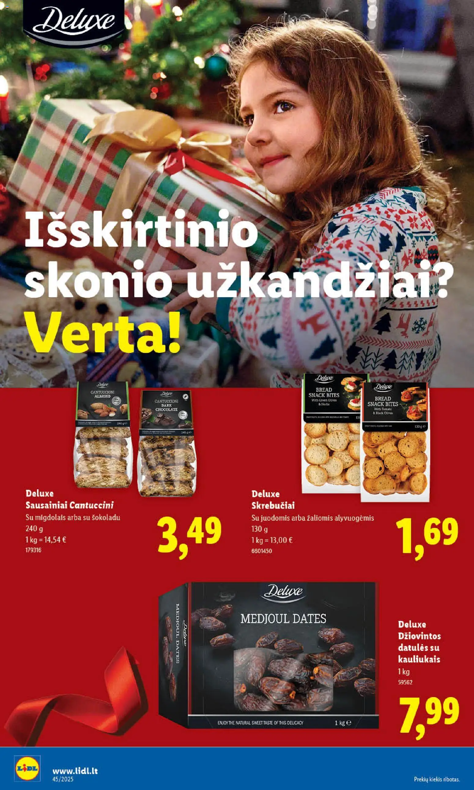 LIDL akcijos nuo 03.11.2025 | Puslapis: 22 | Prekių: Sausainiai