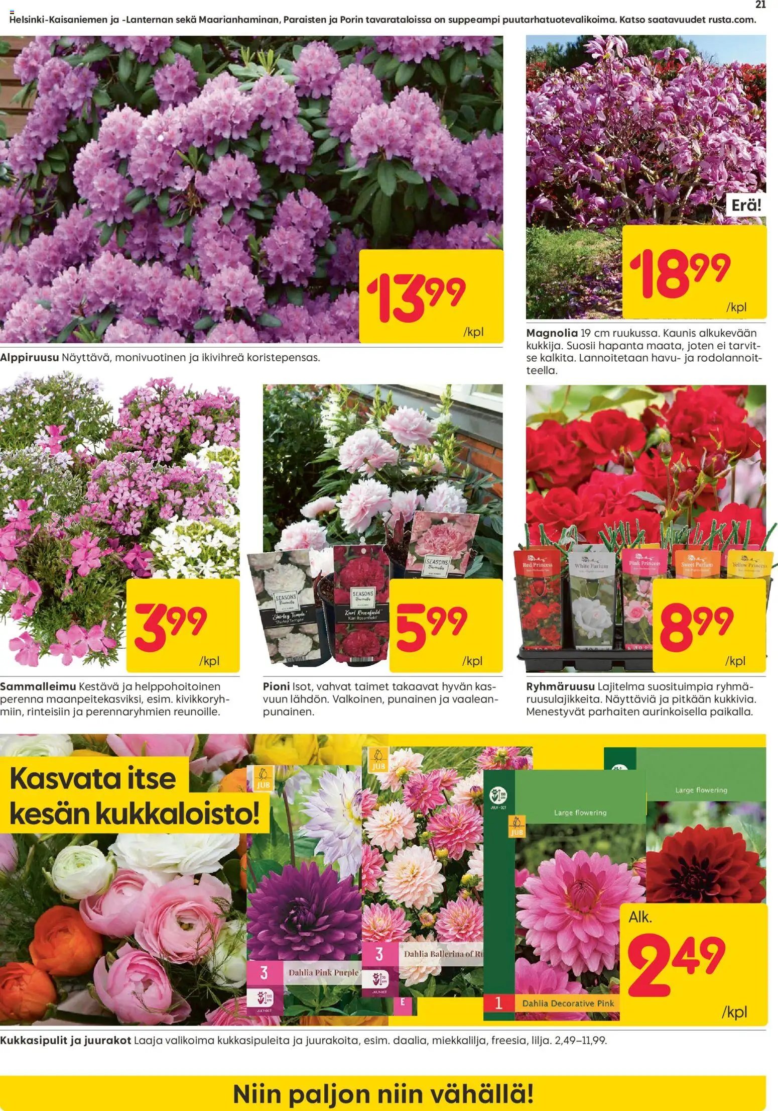 Rusta tarjoukset – voimassa 13.04.2026 alkaen | Sivu: 21