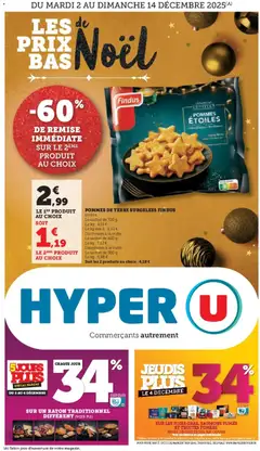 Hyper U - Prévisualisation de Hyper U - Les prix bas de la semaine valide à partir de 02.12.2025