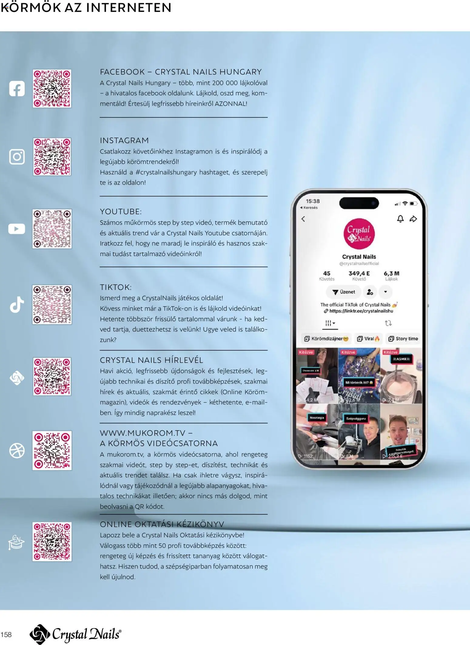 Crystal Nails akciós ujság - amely érvényes a következő dátumtól: 09.03.2026 | Oldal: 158