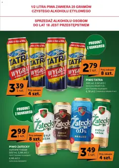 Euro Sklep Gazetka od 24.07.2025 | Strona: 35 | Produkty: Leżak, Piwo