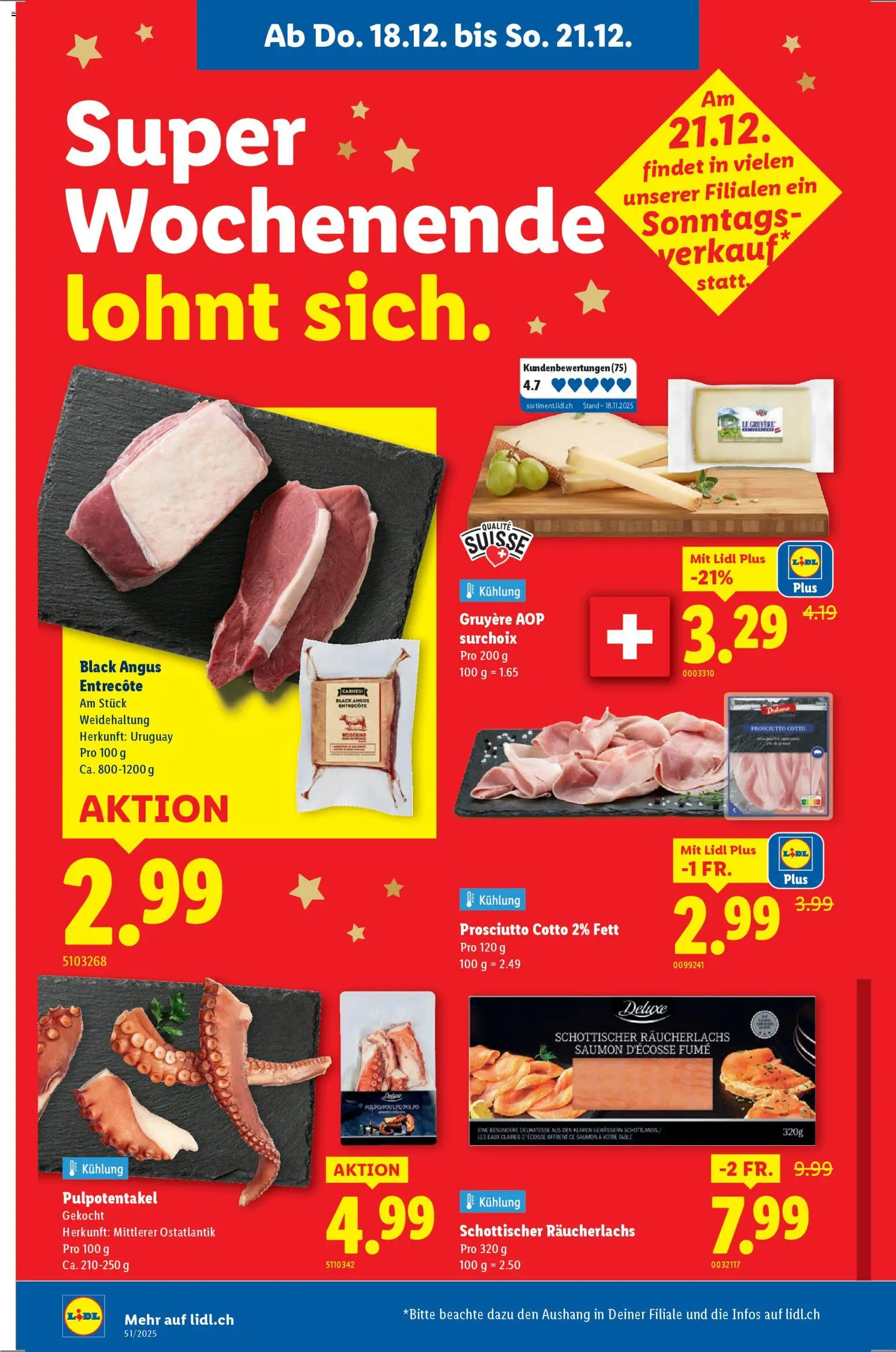 Lidl Aktionen – gültig ab 18.12.2025 | Seite: 2 | Produkte: Räucherlachs