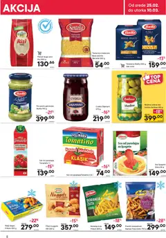 PerSu katalog - pregled PerSu kataloga - važi od 25.02.2026 | Strana: 8 | Proizvode: Masline, Cvekla, Pasirani paradajz, Sok od paradajza