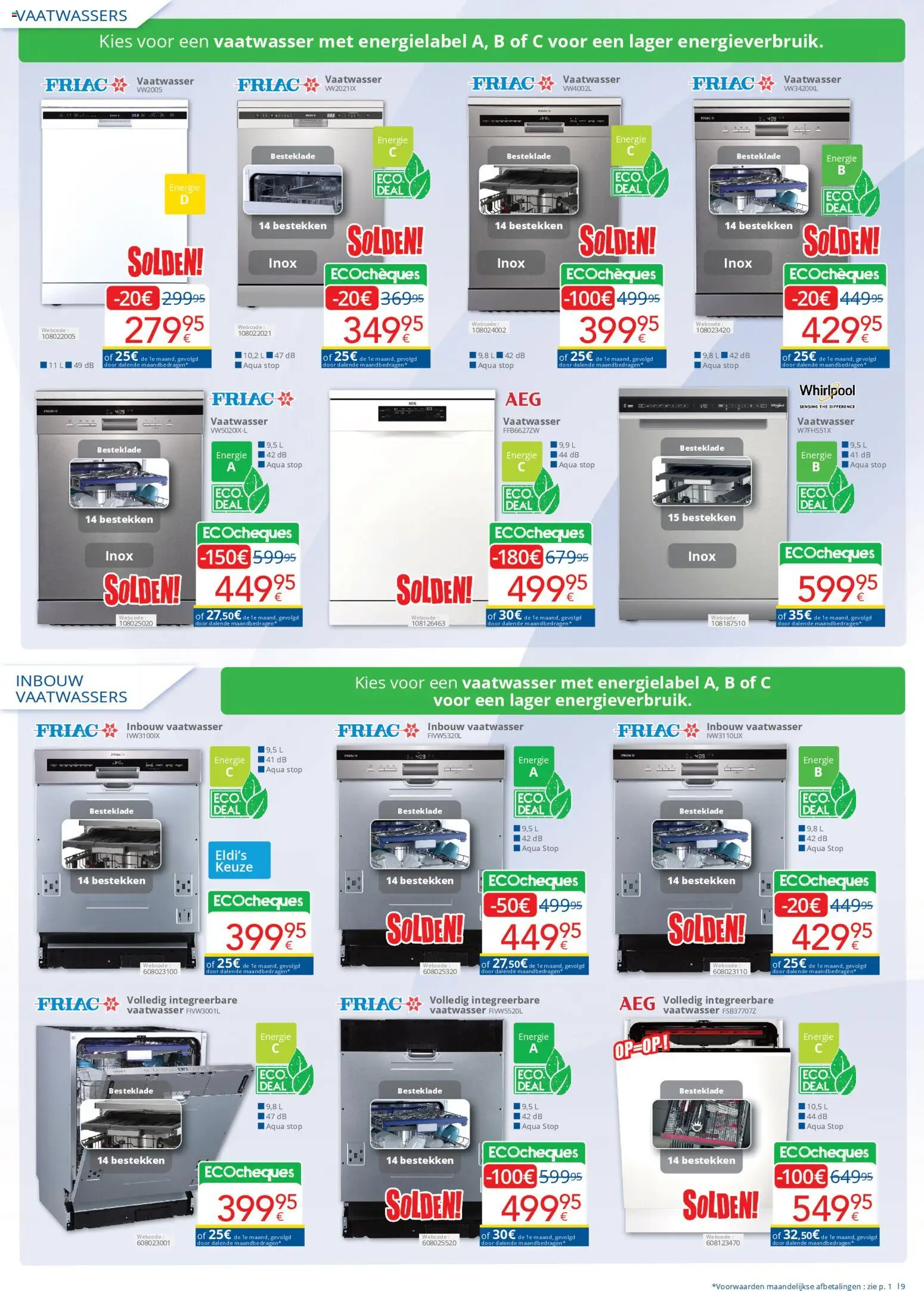 {H1} | Pagina: 9 | Producten: Vaatwasser
