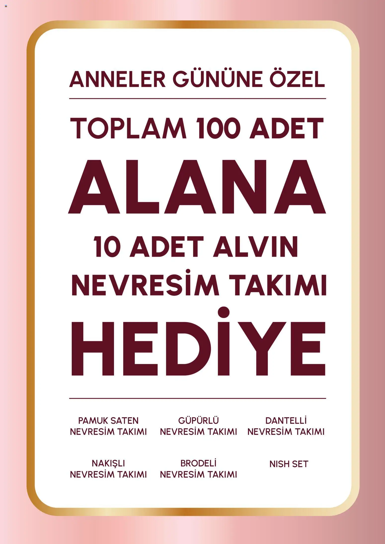 Karaca Home - Anneler Günü - 07.04.2026 tarihinden itibaren geçerlidir | Sayfa: 3 | Ürünler: Nevresim