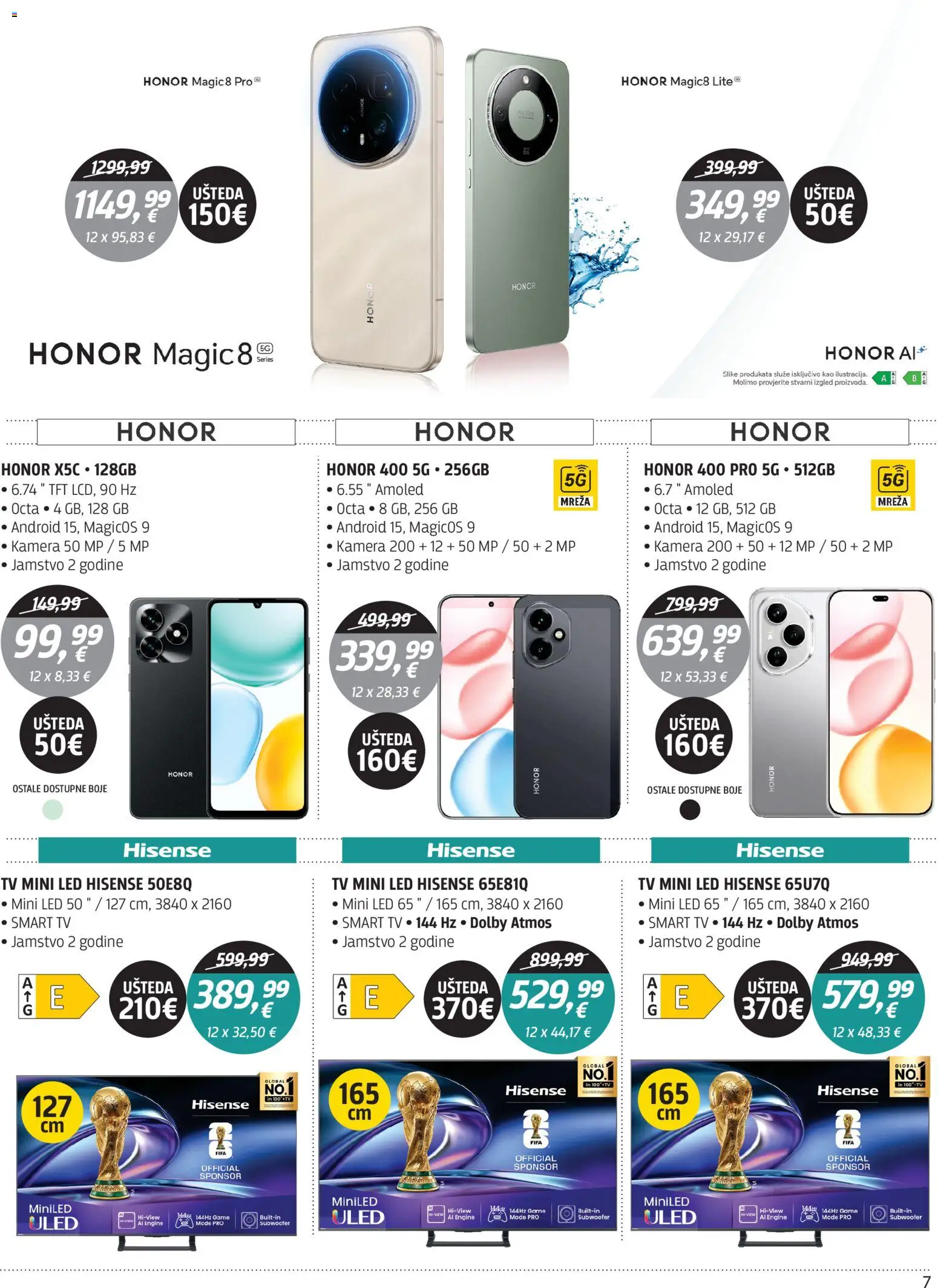 Centar Tehnike katalog | vrijedi od 09.03.2026 | Stranica: 7 | Proizvodi: Smart TV, Tv