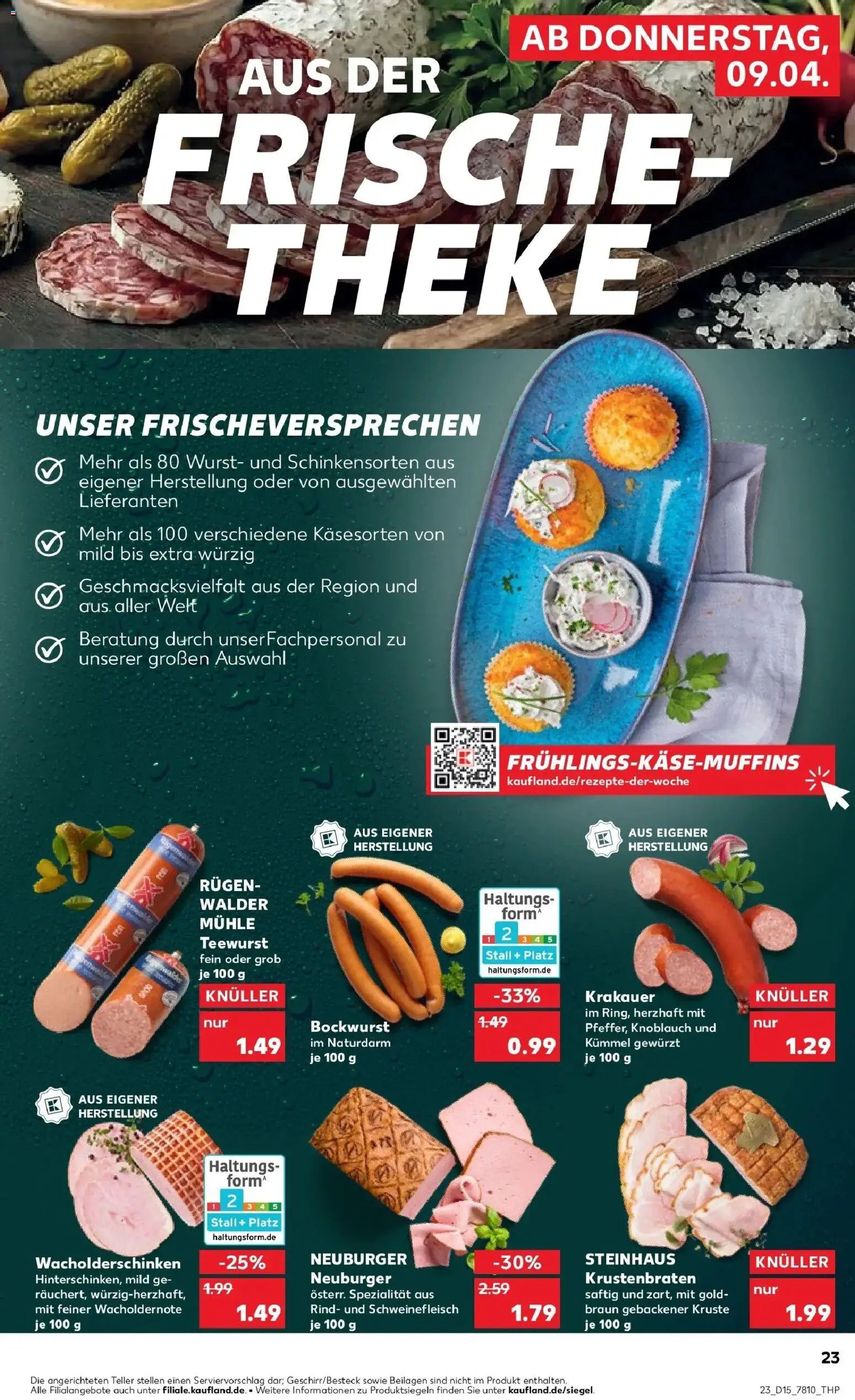 Kaufland Prospekt Neustadt An Der Donau	 – gültig ab 07.04.2026 | Seite: 35 | Produkte: Bockwurst, Mühle, Wurst, Knoblauch