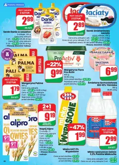 Pogląd oferty "Śmietana termostatowa BIO 10% Yömleko, 180 g" - ważna od 25.03.2026 | Strona: 46