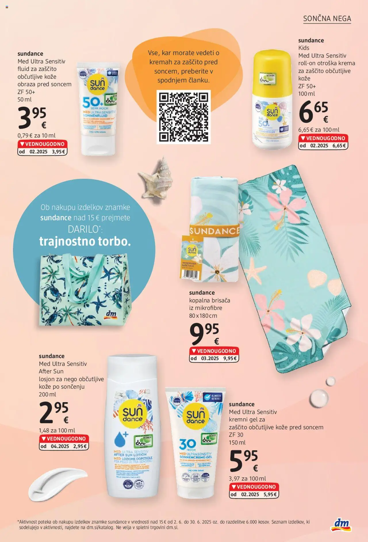 DM Drogerie Markt katalog │ velja od 02.06.2025 | Stran: 7 | Izdelki: Brisača, Kopalna brisača, Krema