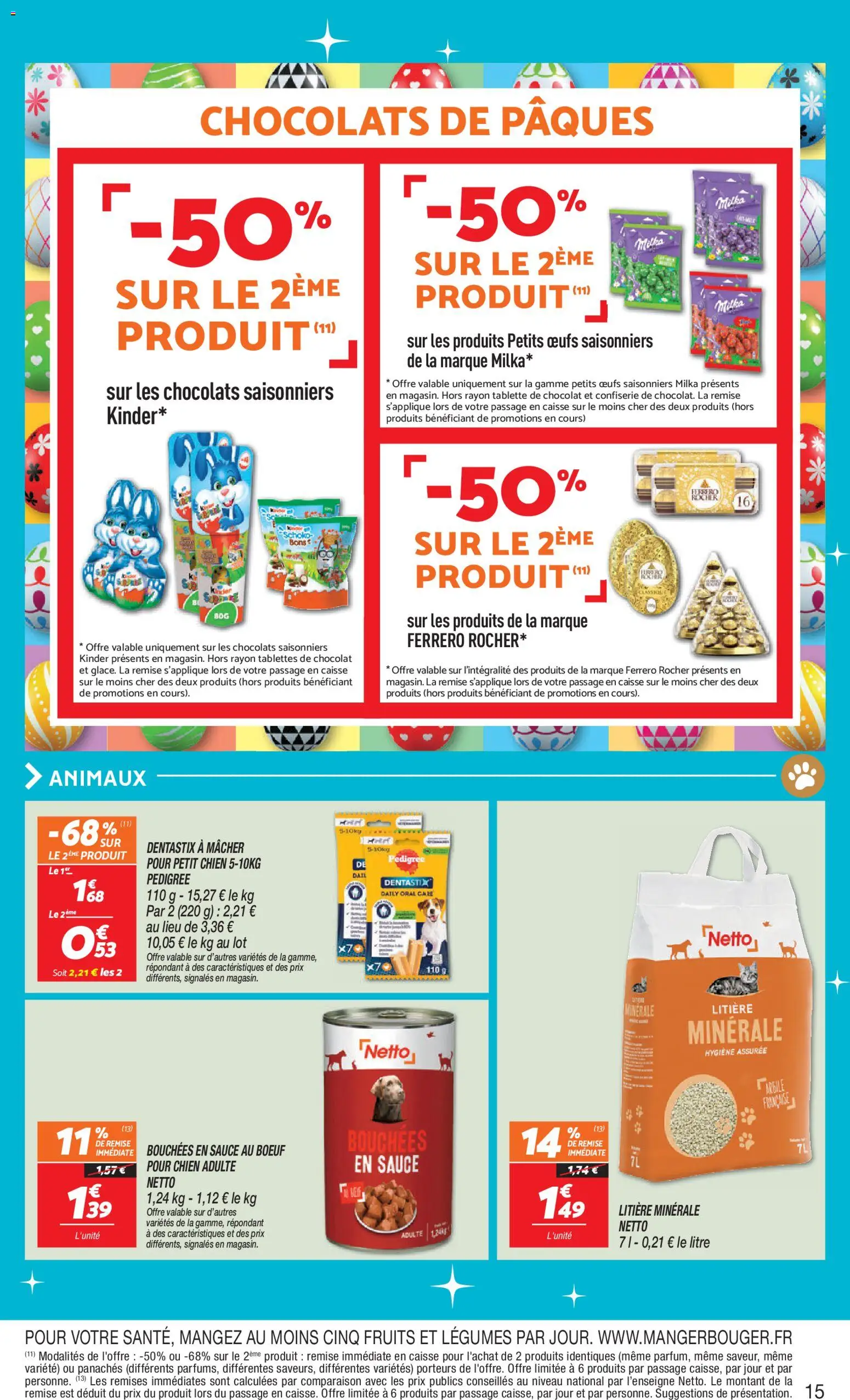 {H1} | Page: 15 | Produits: Tablette, Tablettes de chocolat, Ferrero rocher, Chocolat