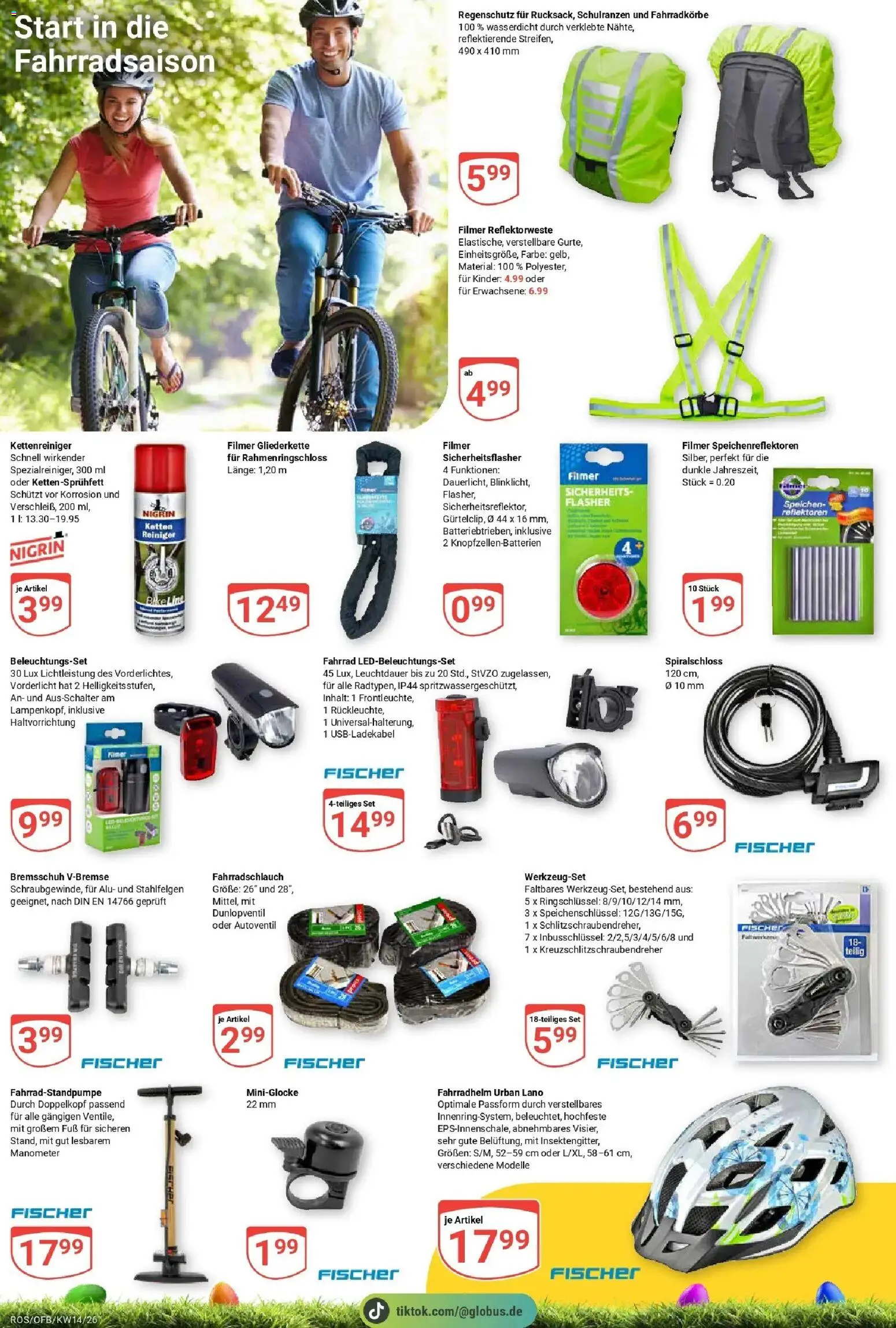 Globus prospekt Lambrechtshagen	 – gültig ab 29.03.2026 | Seite: 28 | Produkte: Manometer, Fahrradhelm