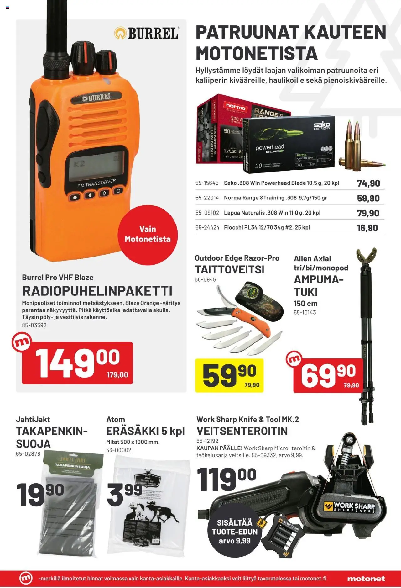 Motonet tarjoukset – voimassa 17.09.2025 alkaen | Sivu: 11 | Tuotteet: Teroitin, Veitsenteroitin
