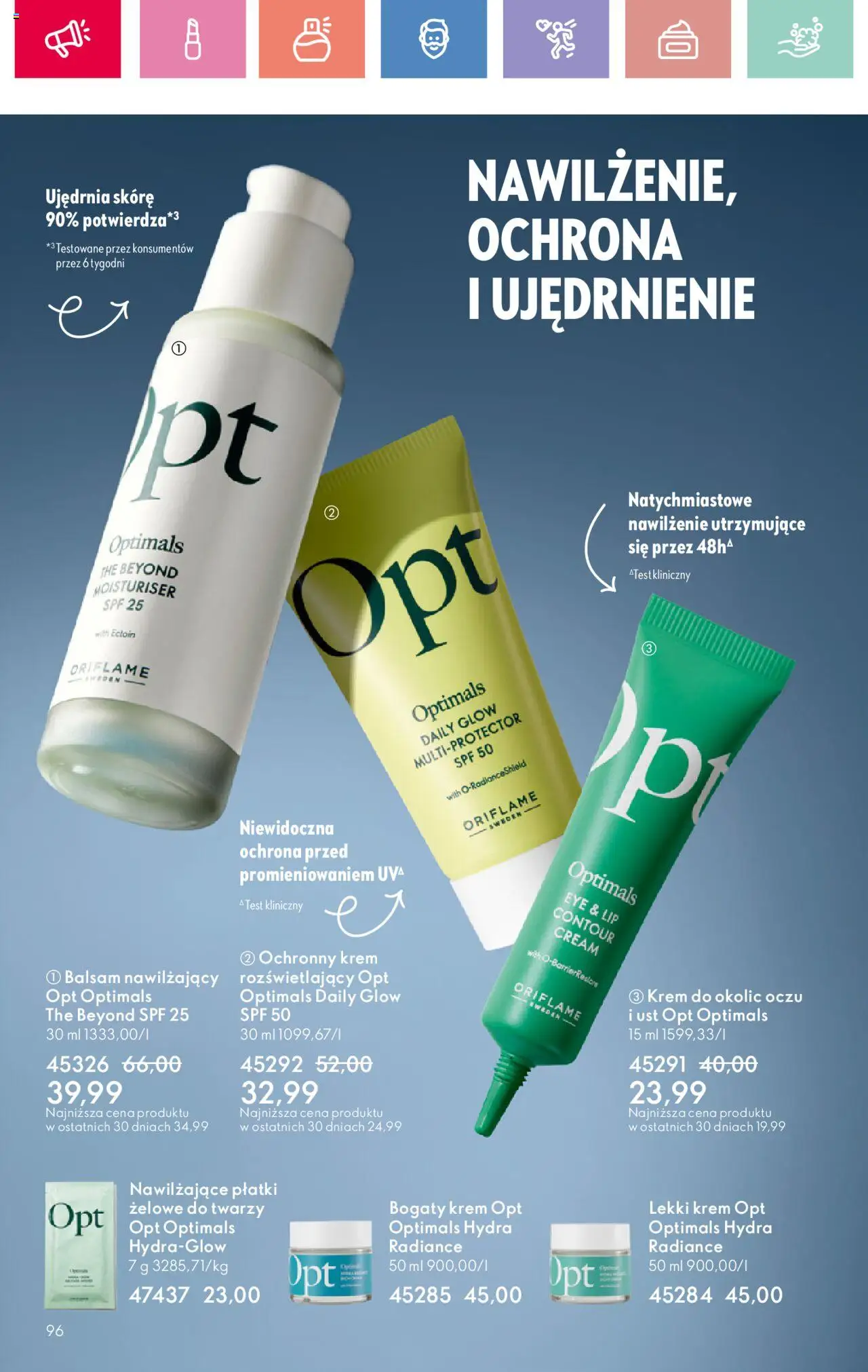 Oriflame Katalog 11 2025 od 27.07.2025 | Strona: 96 | Produkty: Płatki, Krem
