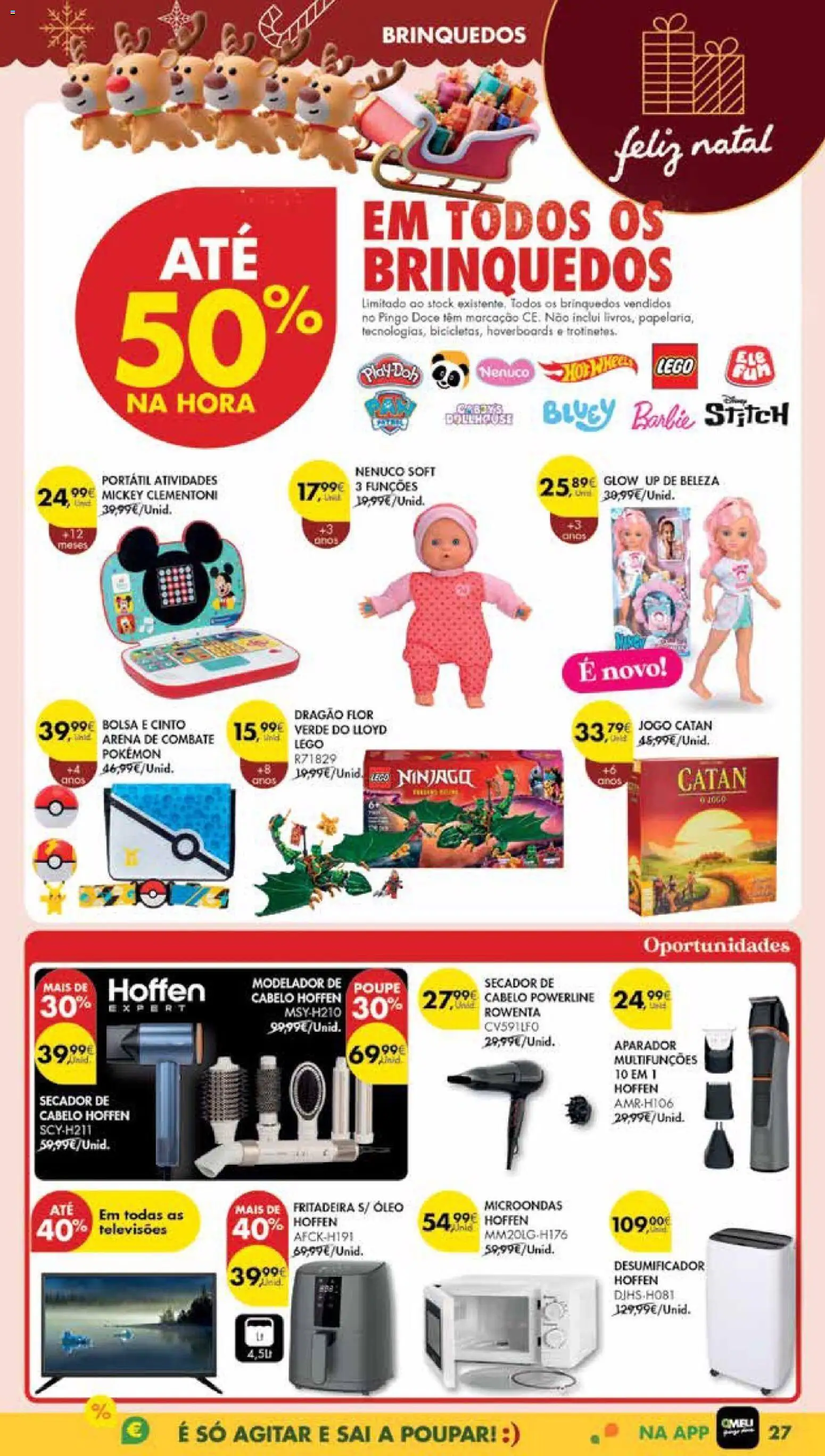 Pingo Doce Poupe Esta Semana Madeira │ válido de 02.12.2025 | Página: 27 | Produtos: Mouse, Secador, Modelador de cabelo, Aparador