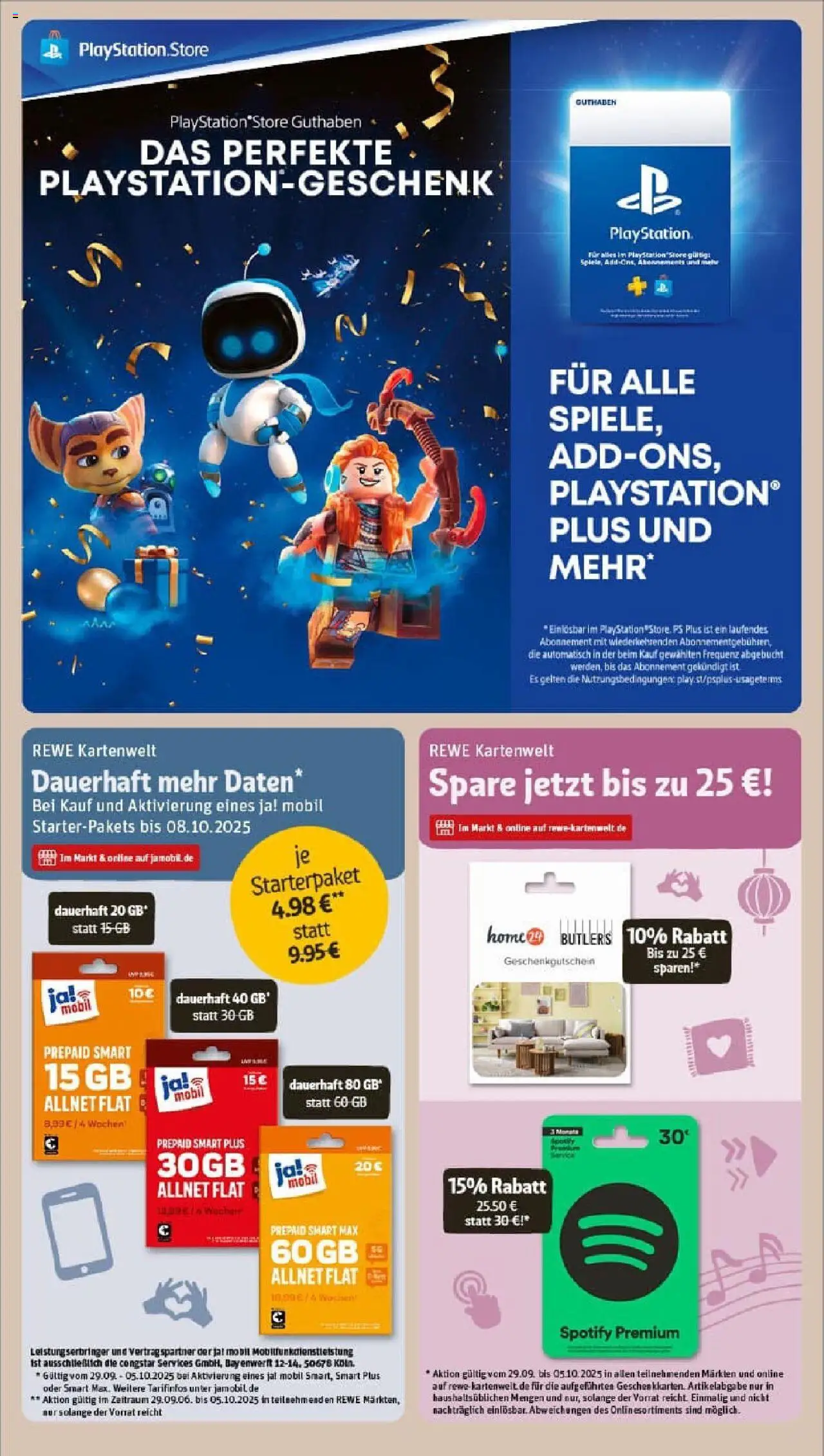 Rewe prospekt Wuppertal	 – gültig ab 28.09.2025 | Seite: 30 | Produkte: Playstation