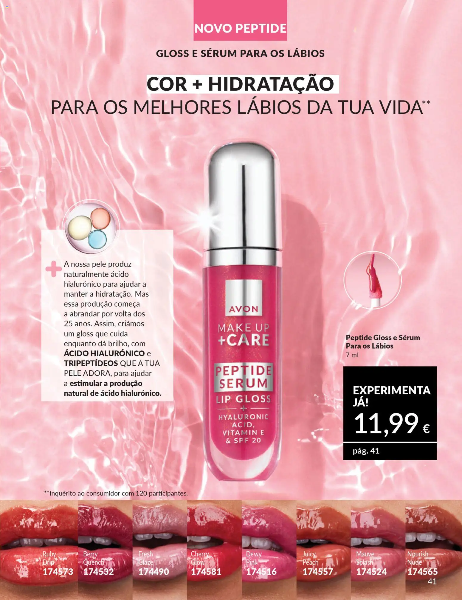 Catálogo Avon Campanha 3 │ válido de 01.03.2026 | Página: 41 | Produtos: Gloss, Sérum