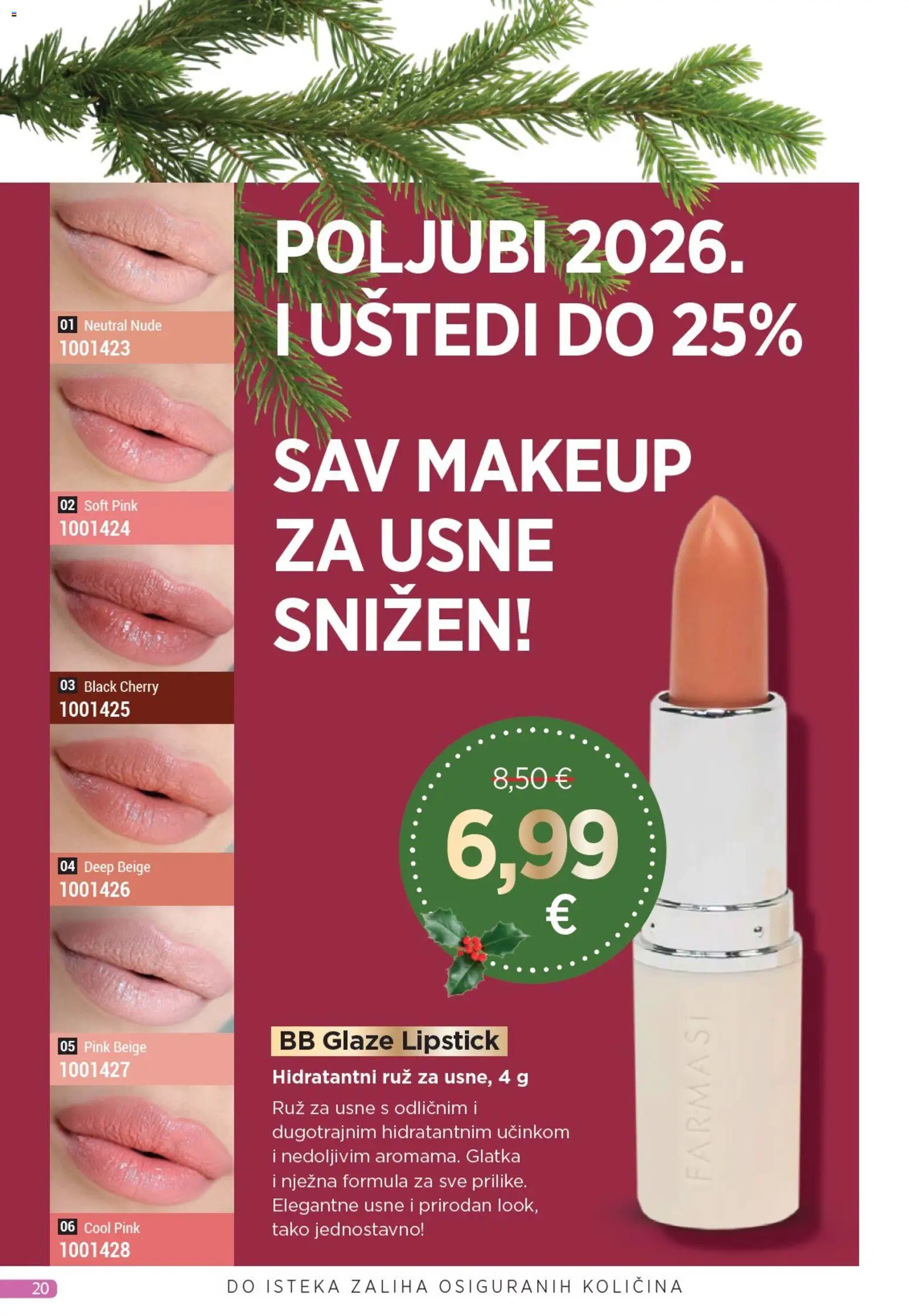 Farmasi katalog | vrijedi od 01.12.2025 | Stranica: 20