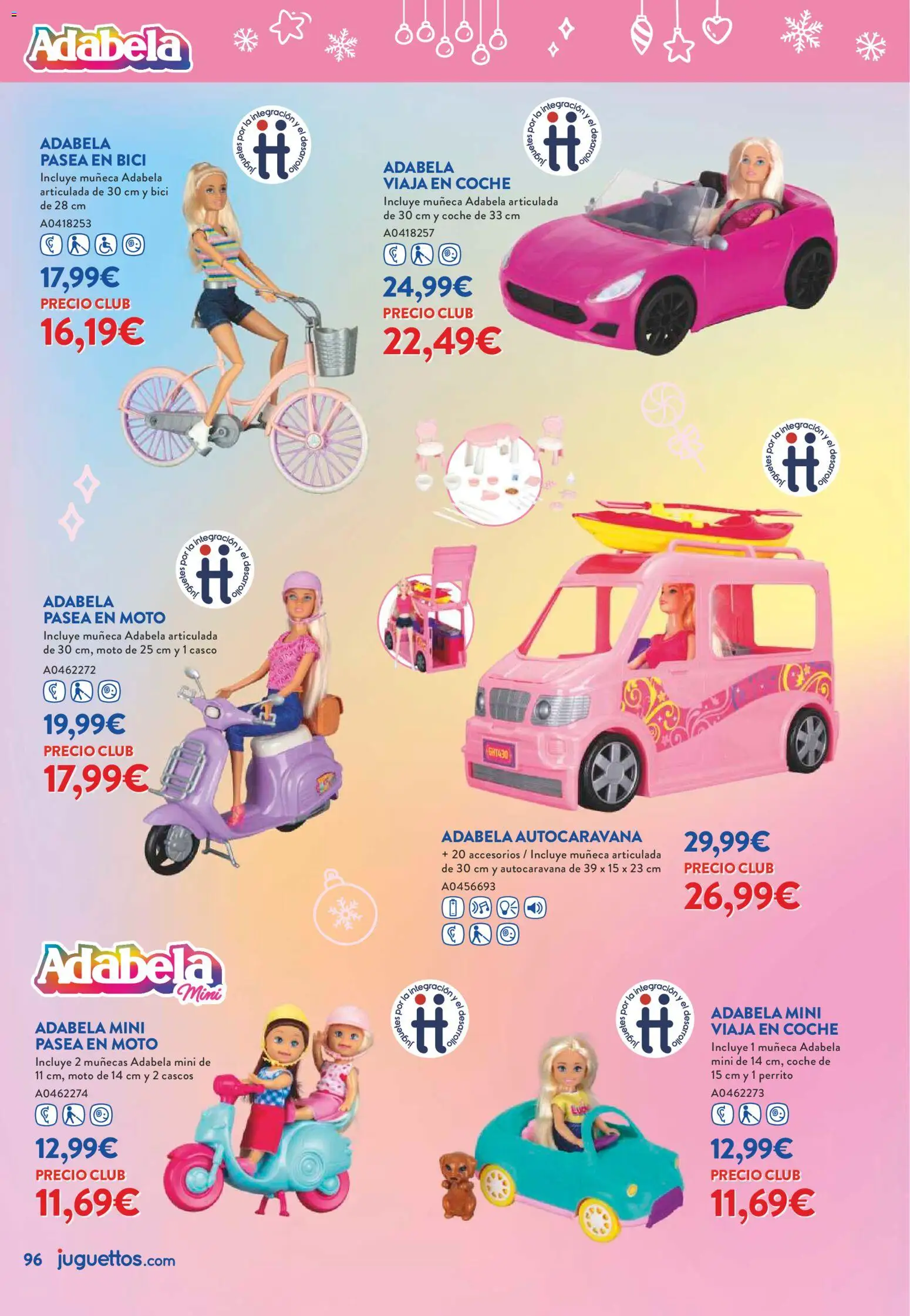 Juguettos catálogo Navidad │ válido desde el 27.10.2025 | Página: 96 | Productos: Muñeca, Juguetes