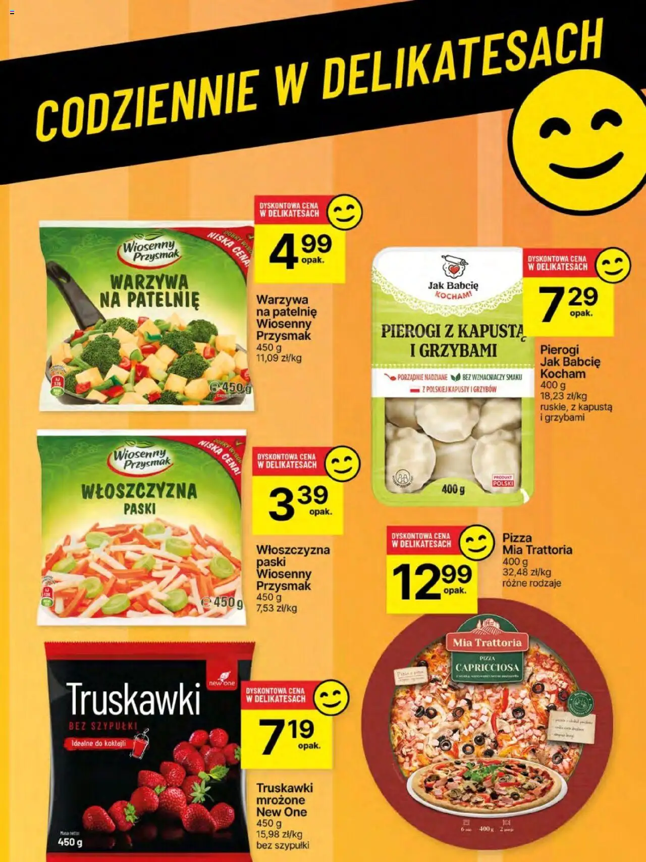 Delikatesy Centrum Gazetka od 29.05.2025 | Strona: 52 | Produkty: Kapusta, Pierogi, Patelnie, Pizza