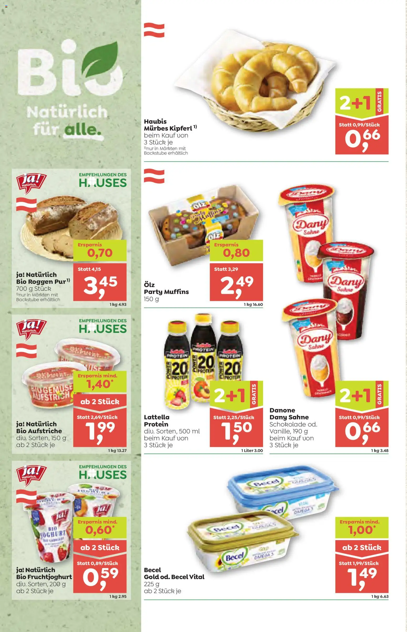 ADEG Traboch gültig ab 23.10.2025 | Seite: 2 | Produkte: Sahne, Schokolade