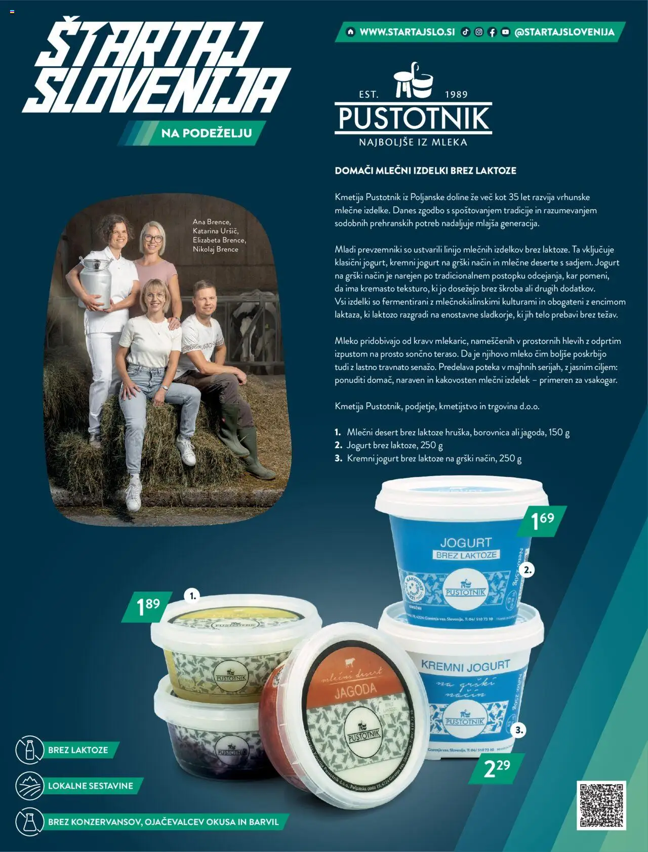 Novi Spar katalog ponudbe – veljaven od 08.10.2025 | Stran: 12 | Izdelki: Mleko, Jogurt