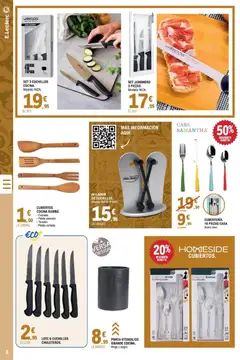 Vista previa E.Leclerc folleto válido desde el 07.01.2026 | Página: 8 | Productos: Pescado, Cocina, Cubertería