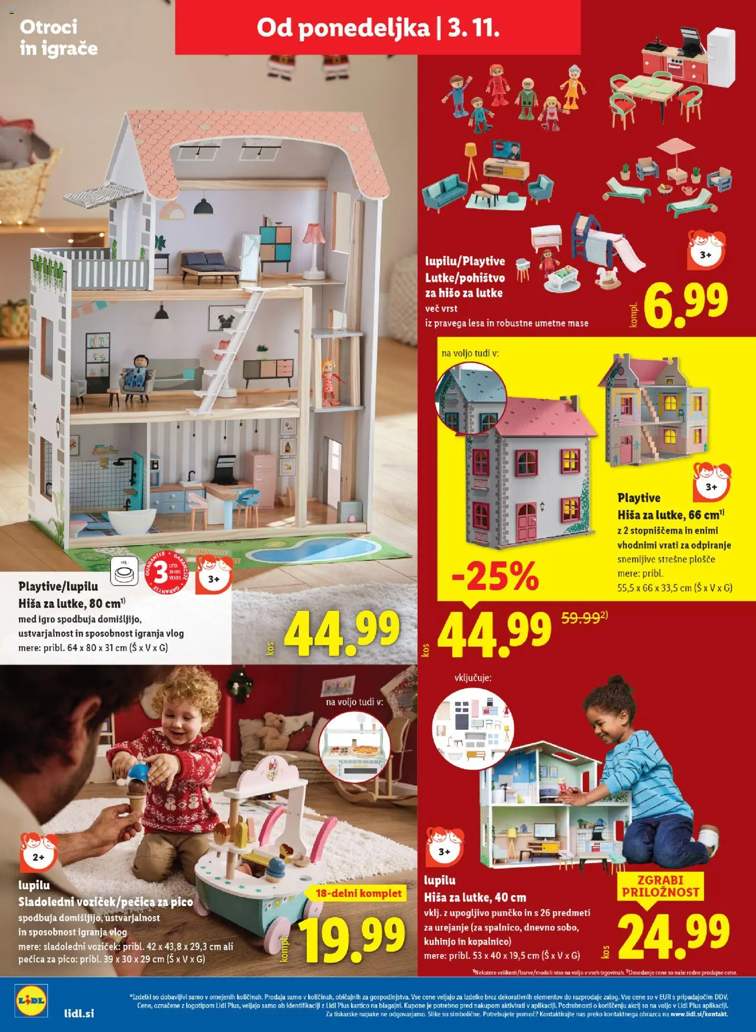 Novi Lidl katalog ponudbe – veljaven od 29.10.2025 | Stran: 62 | Izdelki: Pecica, Voziček