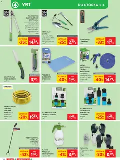 Katalog Spar - Pregled kataloga iz trgovine Spar, vrijedi od 18.02.2026 | Stranica: 34 | Proizvodi: Alat, Grablje, Lopatica, Kärcher