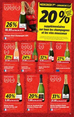 Denner aktionen FR ab 01.04.2026 gültig | Seite: 15 | Produkte: Wein