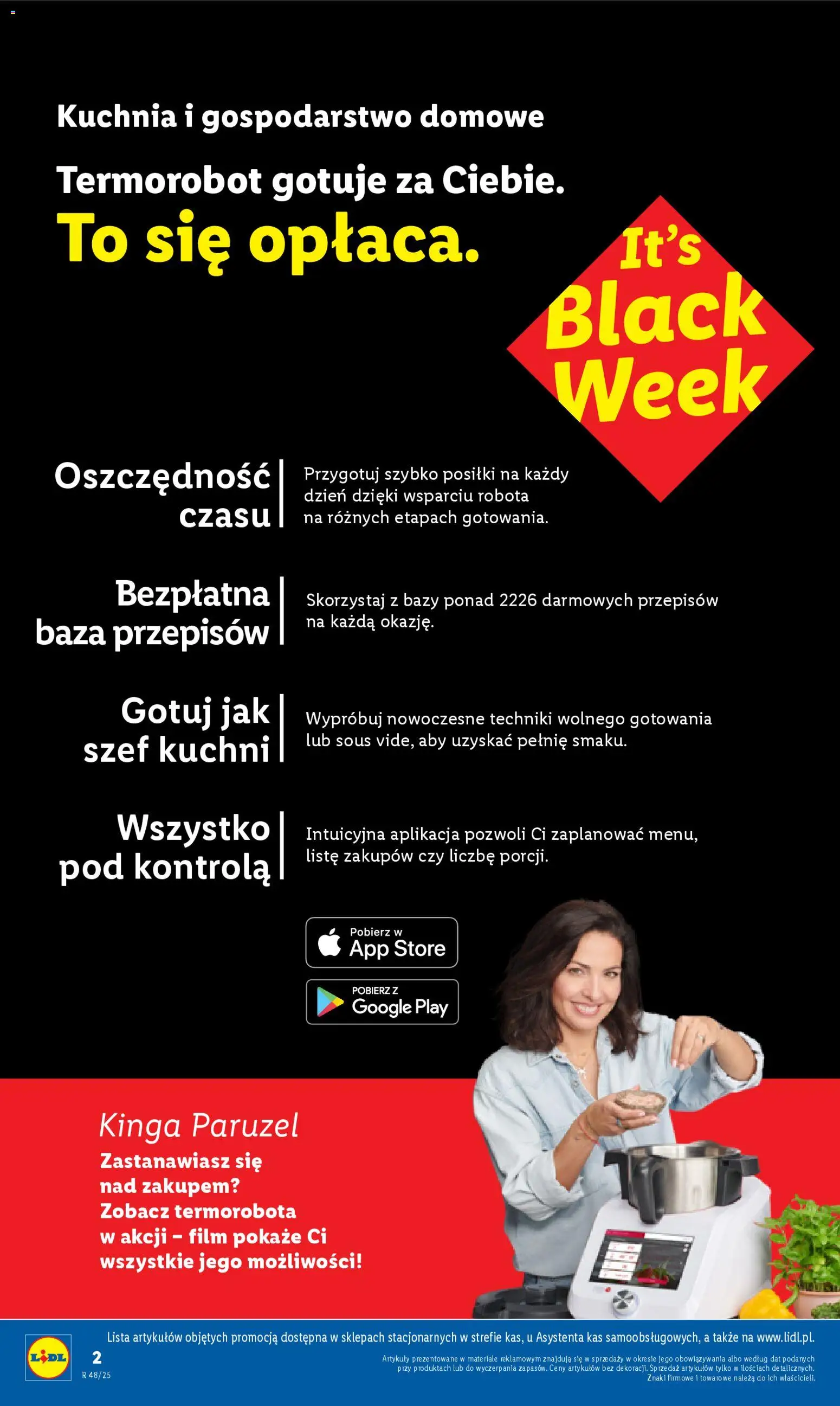 Lidl Black Friday od 24.11.2025 | Strona: 2 | Produkty: Robot